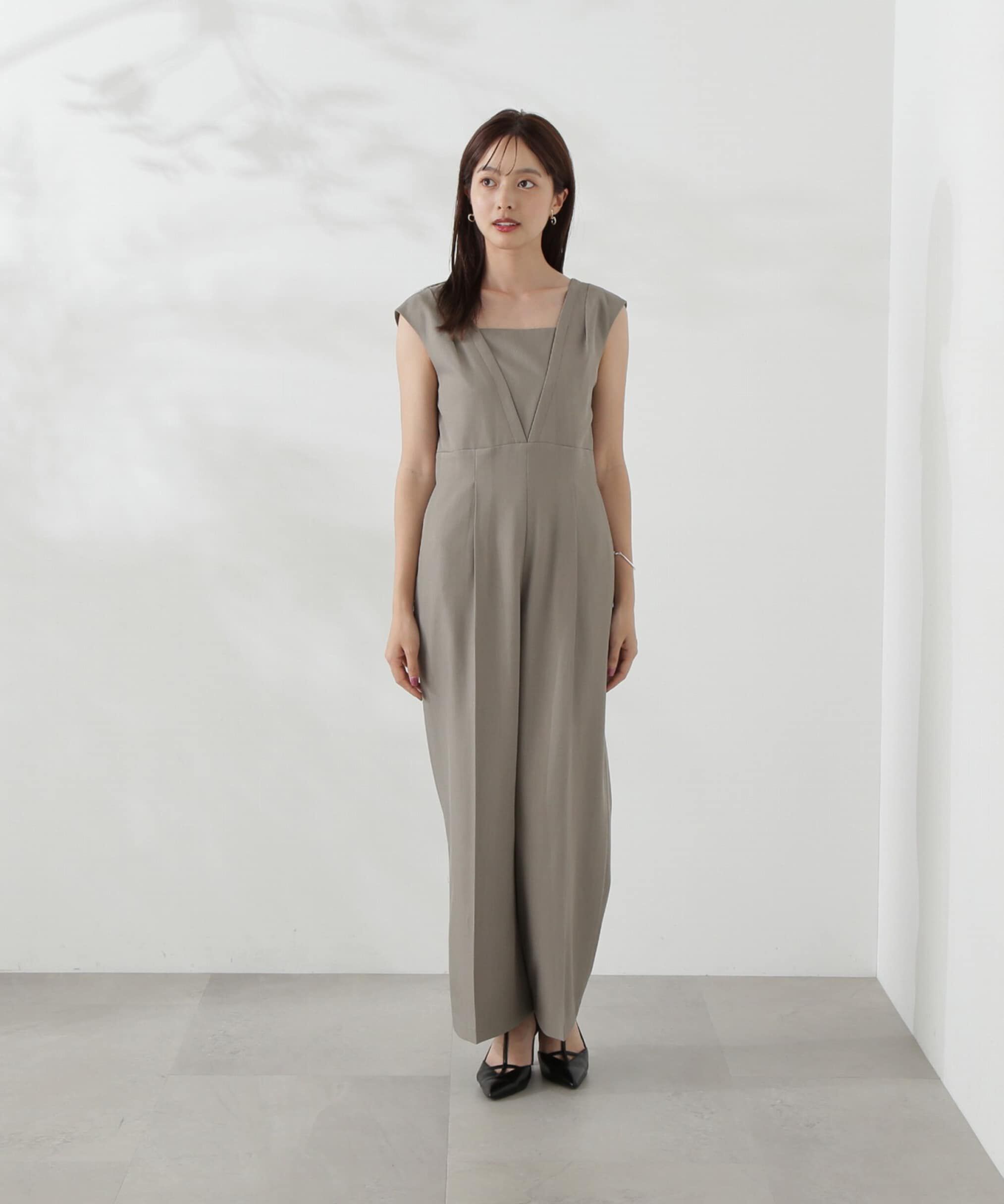 PROPORTION BODY DRESSING「レイヤード風ロンパース」|ワンピース|