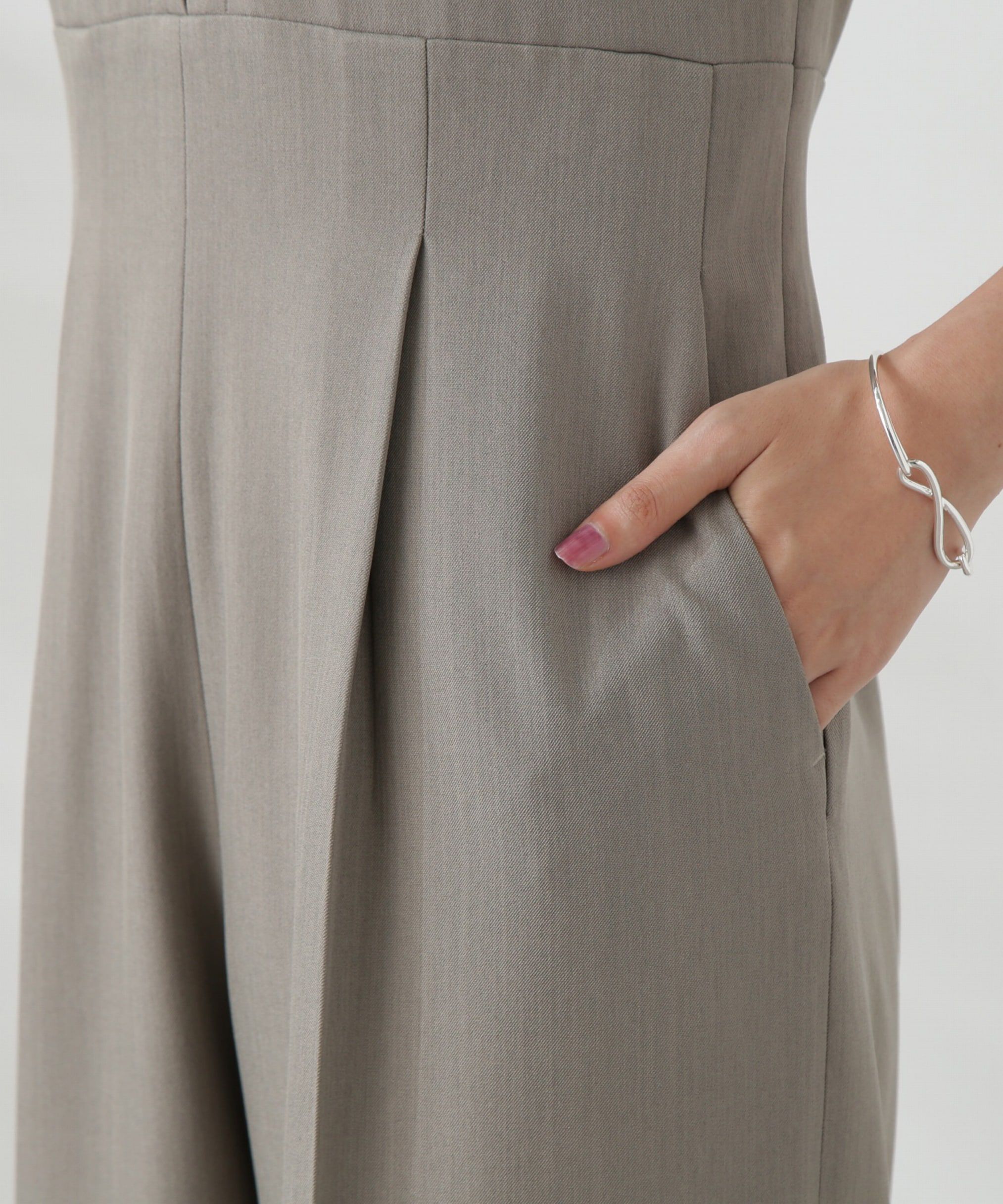 PROPORTION BODY DRESSING「レイヤード風ロンパース」|ワンピース|