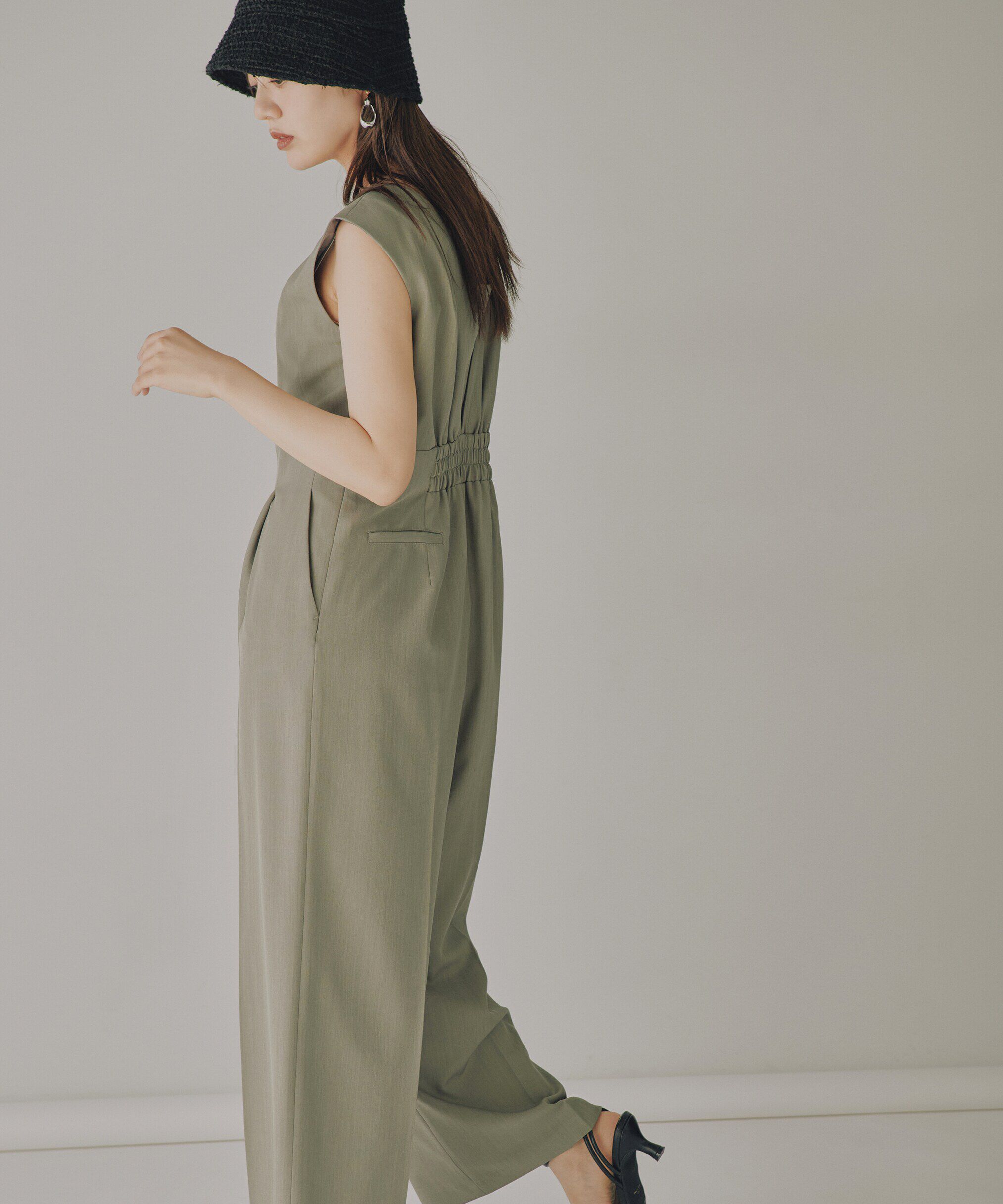 PROPORTION BODY DRESSING「レイヤード風ロンパース」|ワンピース|