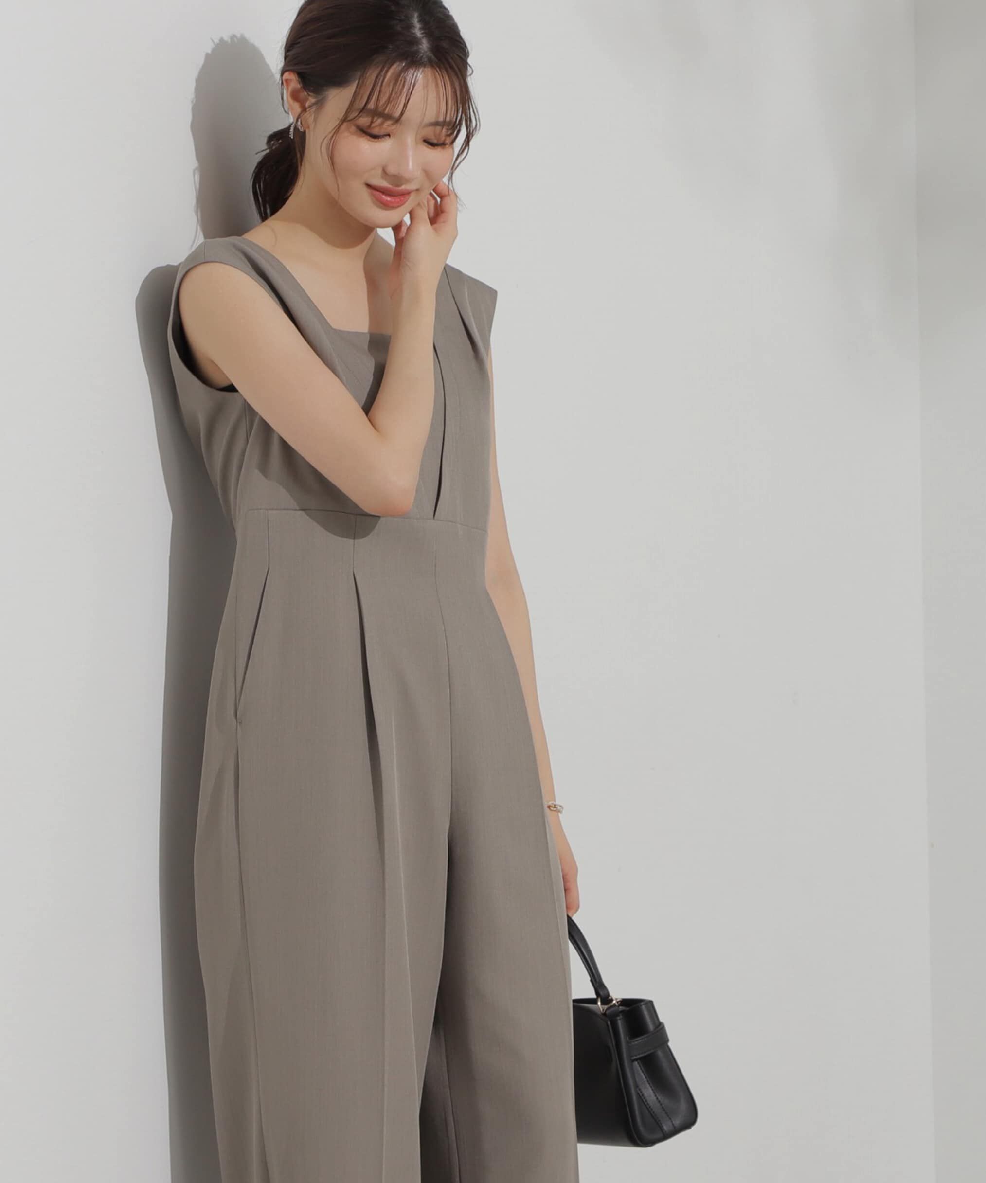 PROPORTION BODY DRESSING「レイヤード風ロンパース」|ワンピース|