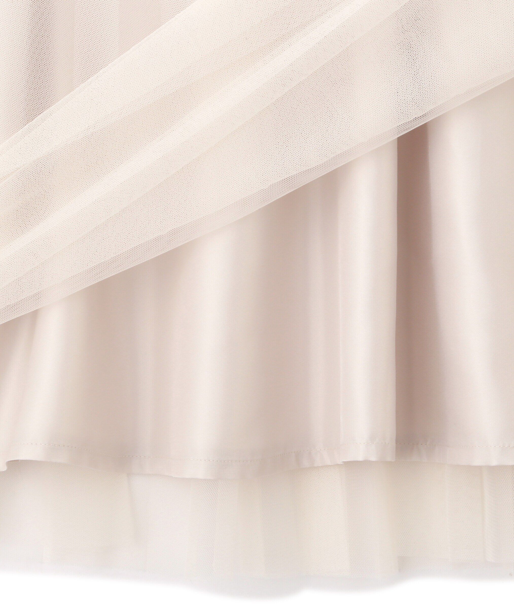 PROPORTION BODY DRESSING「シャーリングプリーツチュールスカート24AW」|スカート|