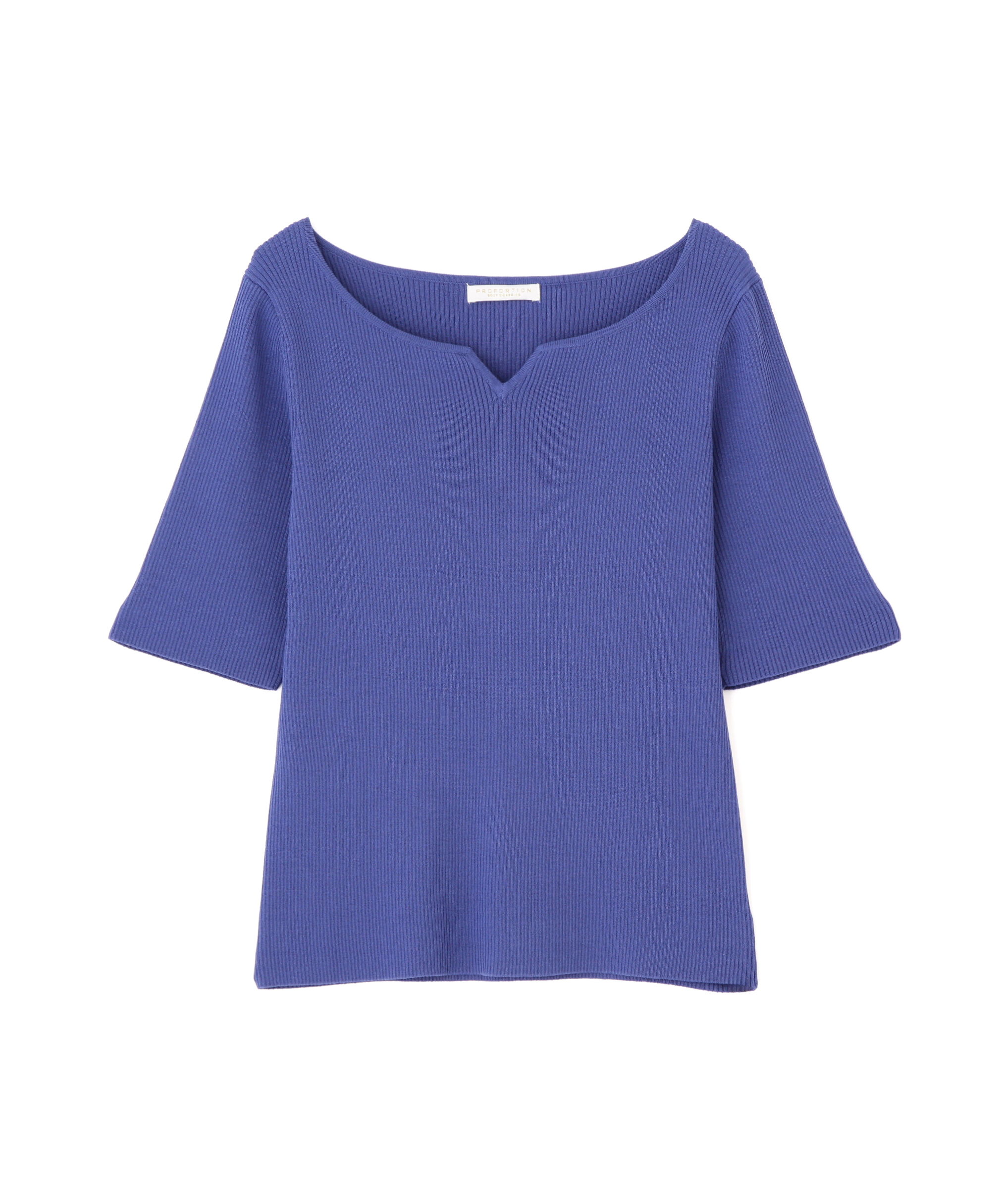 PROPORTION BODY DRESSING「ヘンリーネックリブニット」|ニット・セーター|