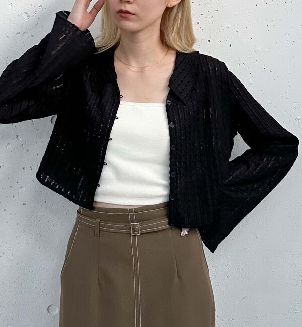 archives「フリルカットレースポロＣＤ」|Tシャツ・カットソー|