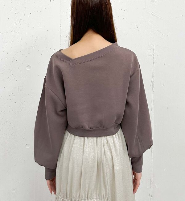 archives「ダンボールオフショルプルオーバー」|Tシャツ・カットソー|