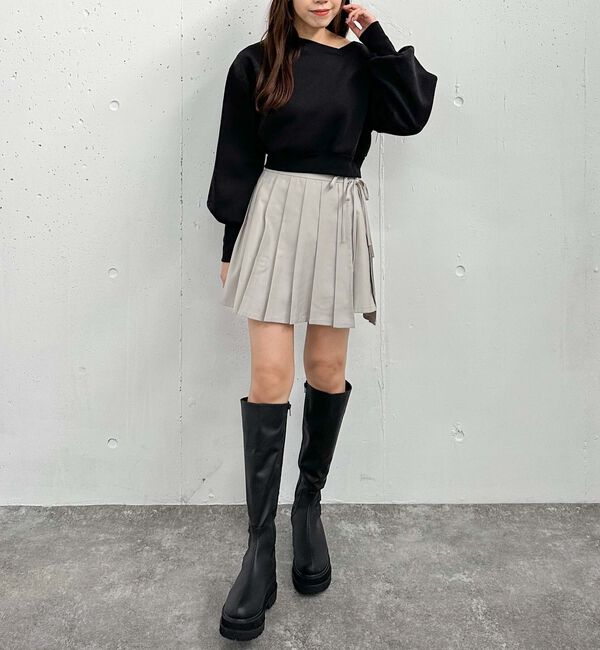 archives「ダンボールオフショルプルオーバー」|Tシャツ・カットソー|