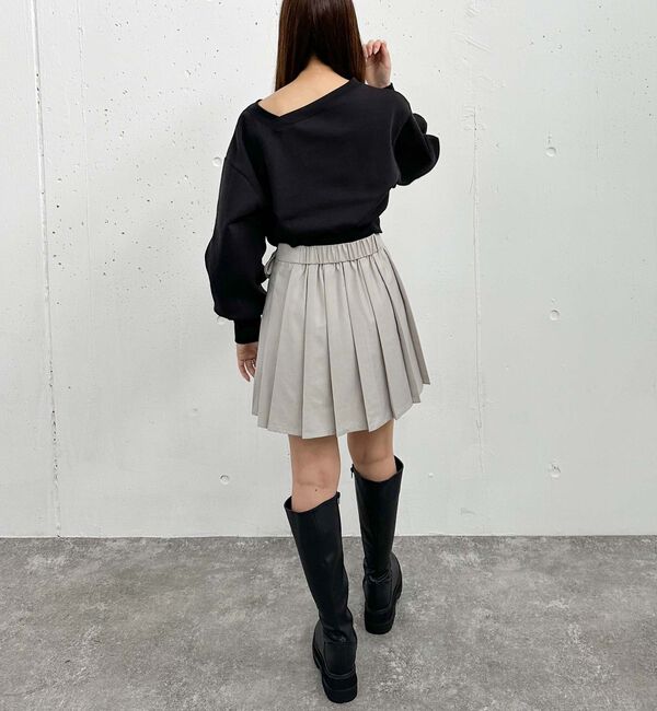 archives「ダンボールオフショルプルオーバー」|Tシャツ・カットソー|