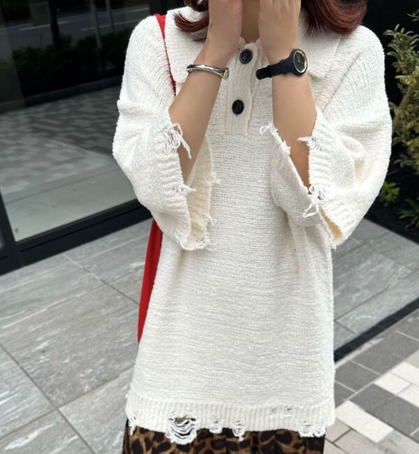 archives「＜Ｌｔｄ . ＞　ＯＶＥＲ　ＫＮＩＴ　ＯＮＥＰＩＥＣＥ」|チュニック|