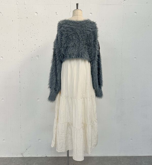 archives「シャギードロストニット&times;リンクルキャミワンピースＳＥＴ」|ワンピース|