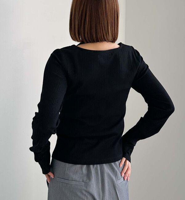 archives「チョーカーランダムリブカットカーデ」|Tシャツ・カットソー|