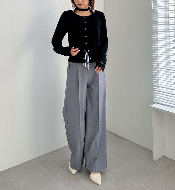 archives「チョーカーランダムリブカットカーデ」|Tシャツ・カットソー|