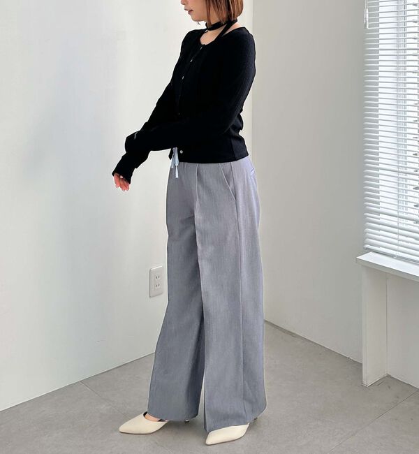 archives「チョーカーランダムリブカットカーデ」|Tシャツ・カットソー|