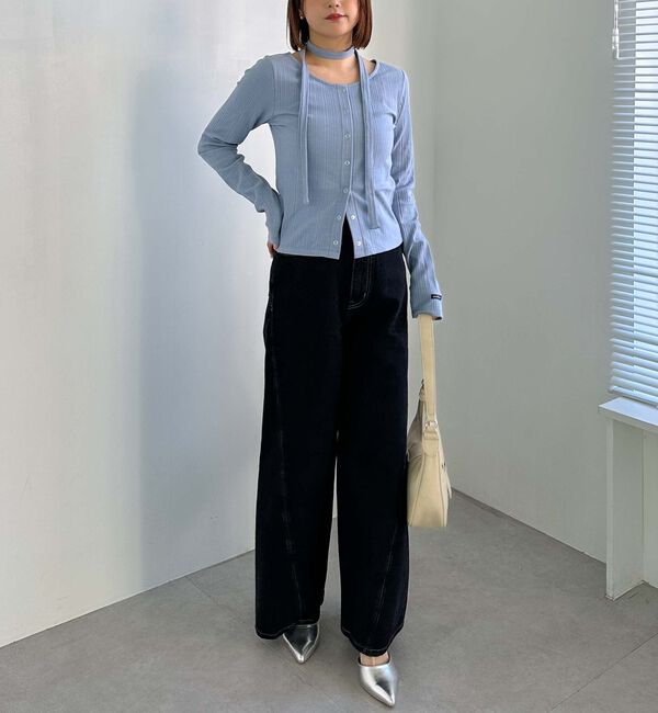 archives「チョーカーランダムリブカットカーデ」|Tシャツ・カットソー|