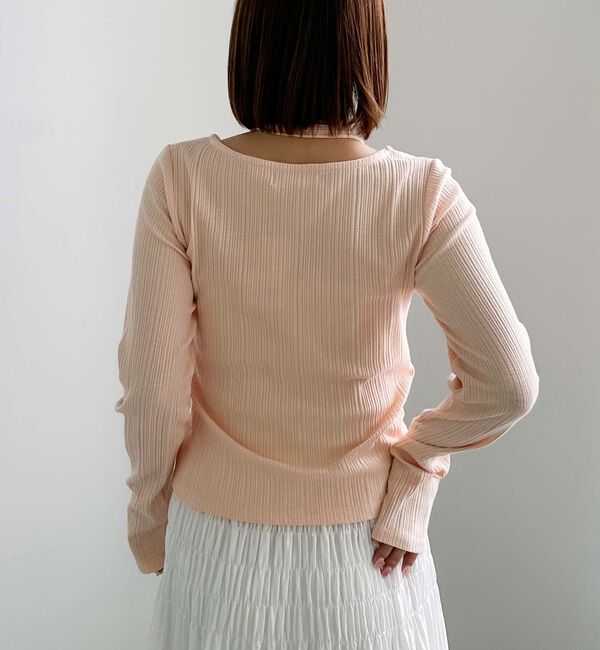 archives「チョーカーランダムリブカットカーデ」|Tシャツ・カットソー|