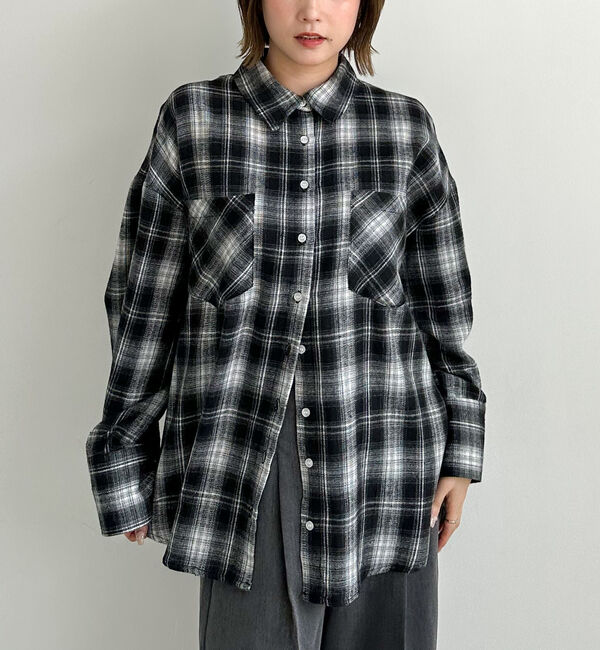 archives「チェックミドルネルシャツ」|シャツ・ブラウス|