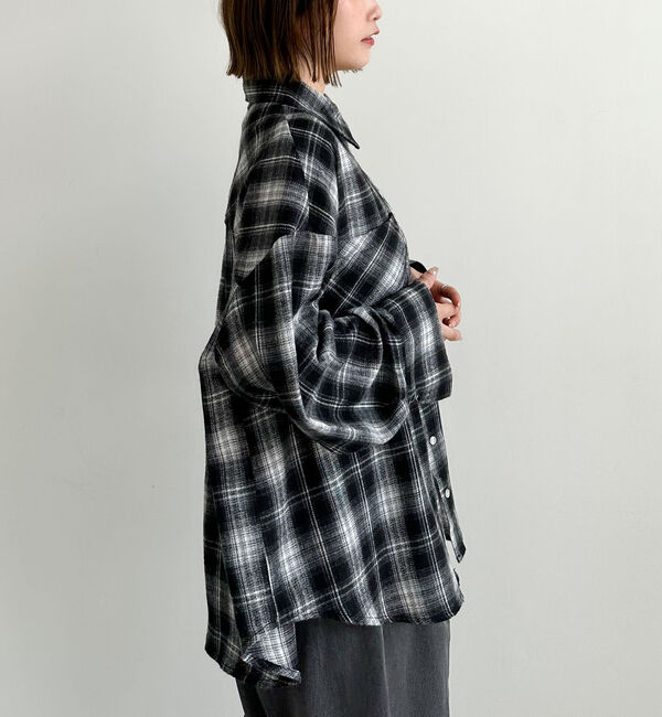 archives「チェックミドルネルシャツ」|シャツ・ブラウス|