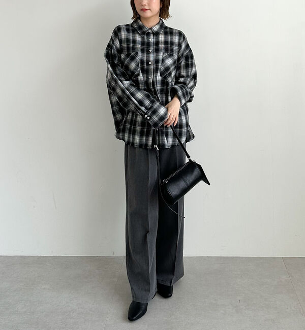 archives「チェックミドルネルシャツ」|シャツ・ブラウス|