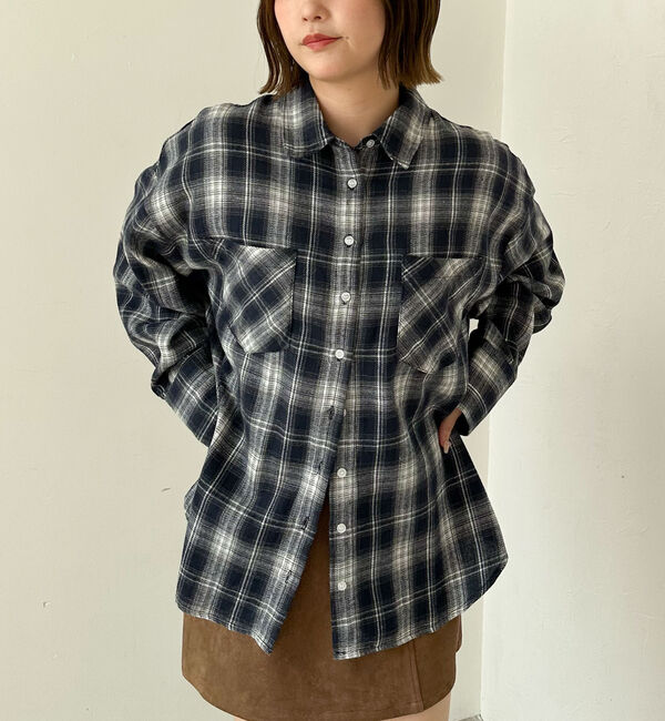 archives「チェックミドルネルシャツ」|シャツ・ブラウス|