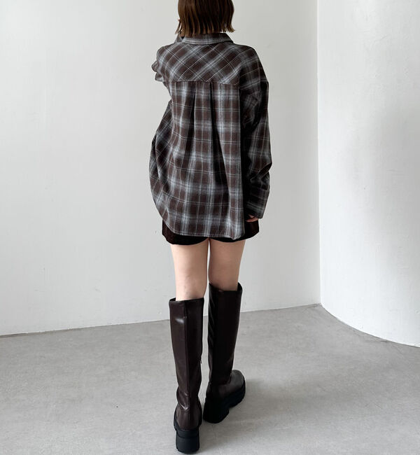 archives「チェックミドルネルシャツ」|シャツ・ブラウス|