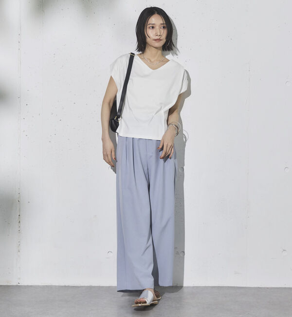 Doux archives「肩タックノースリプルオーバー」|タンクトップ|