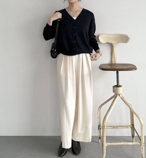 Doux archives「機能性　Ｖネックカーディガン」|カーディガン|