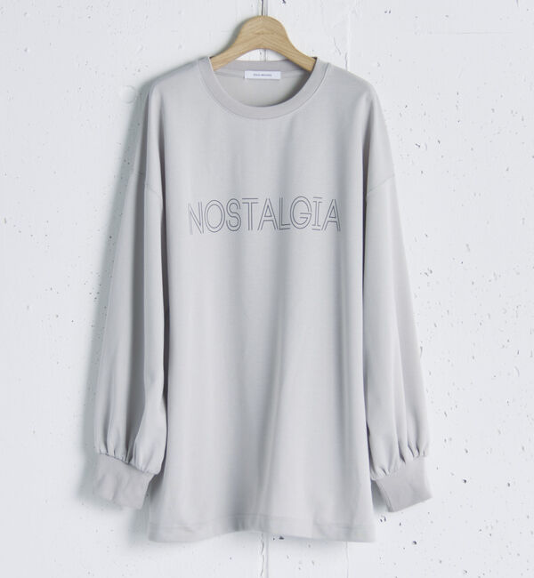 Doux archives「オーバーロゴロンＴｅｅ」|Tシャツ・カットソー|GREIGE