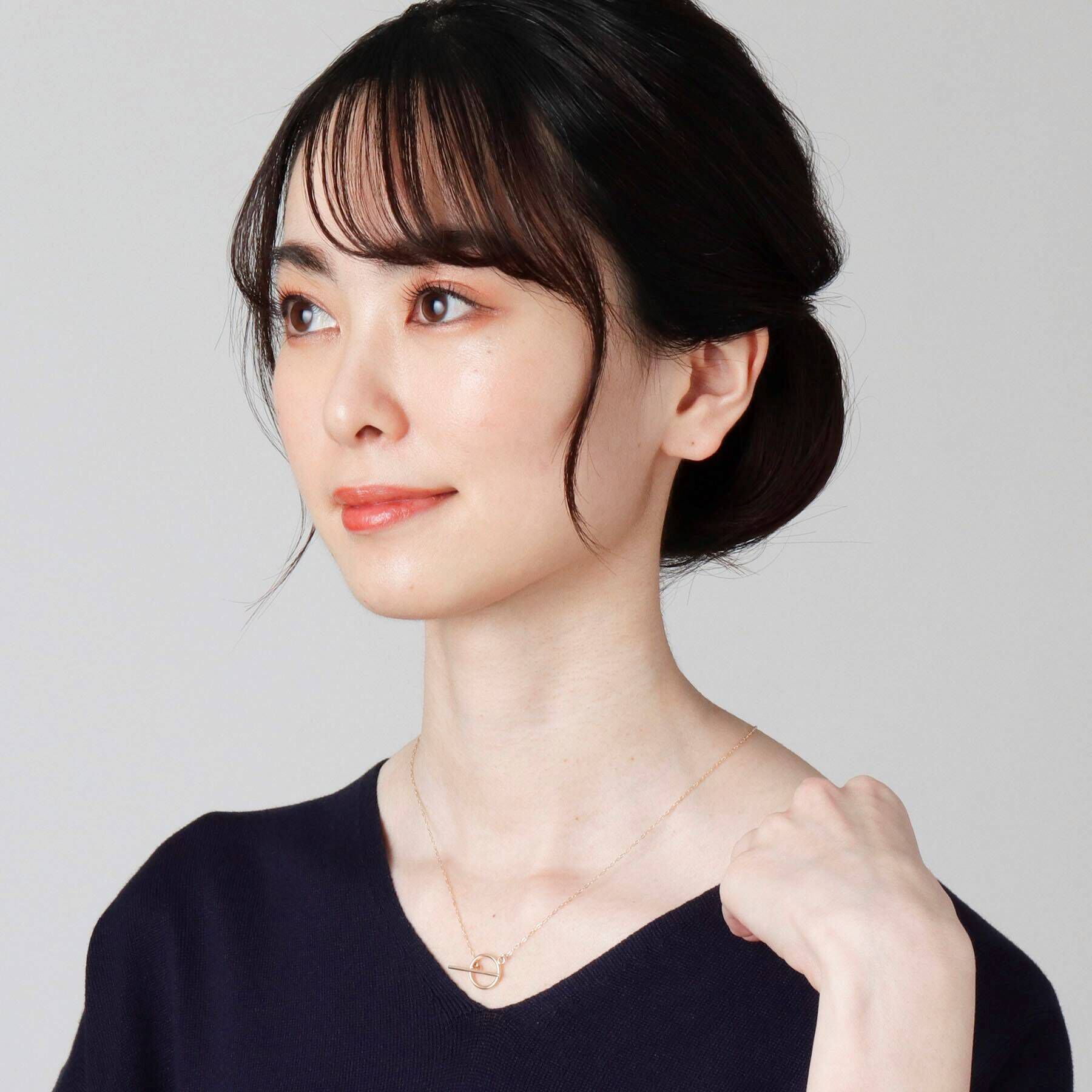 COCOSHNIK「K10マンテル ネックレス」|ネックレス|