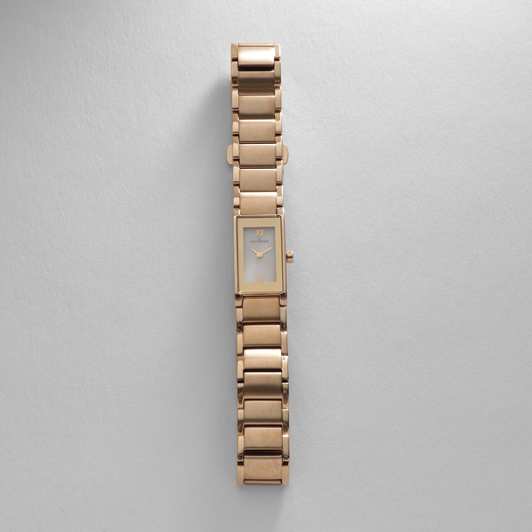 COCOSHNIK「RGスクエア3連バンド ウォッチ（ホワイト旭光）」|腕時計|