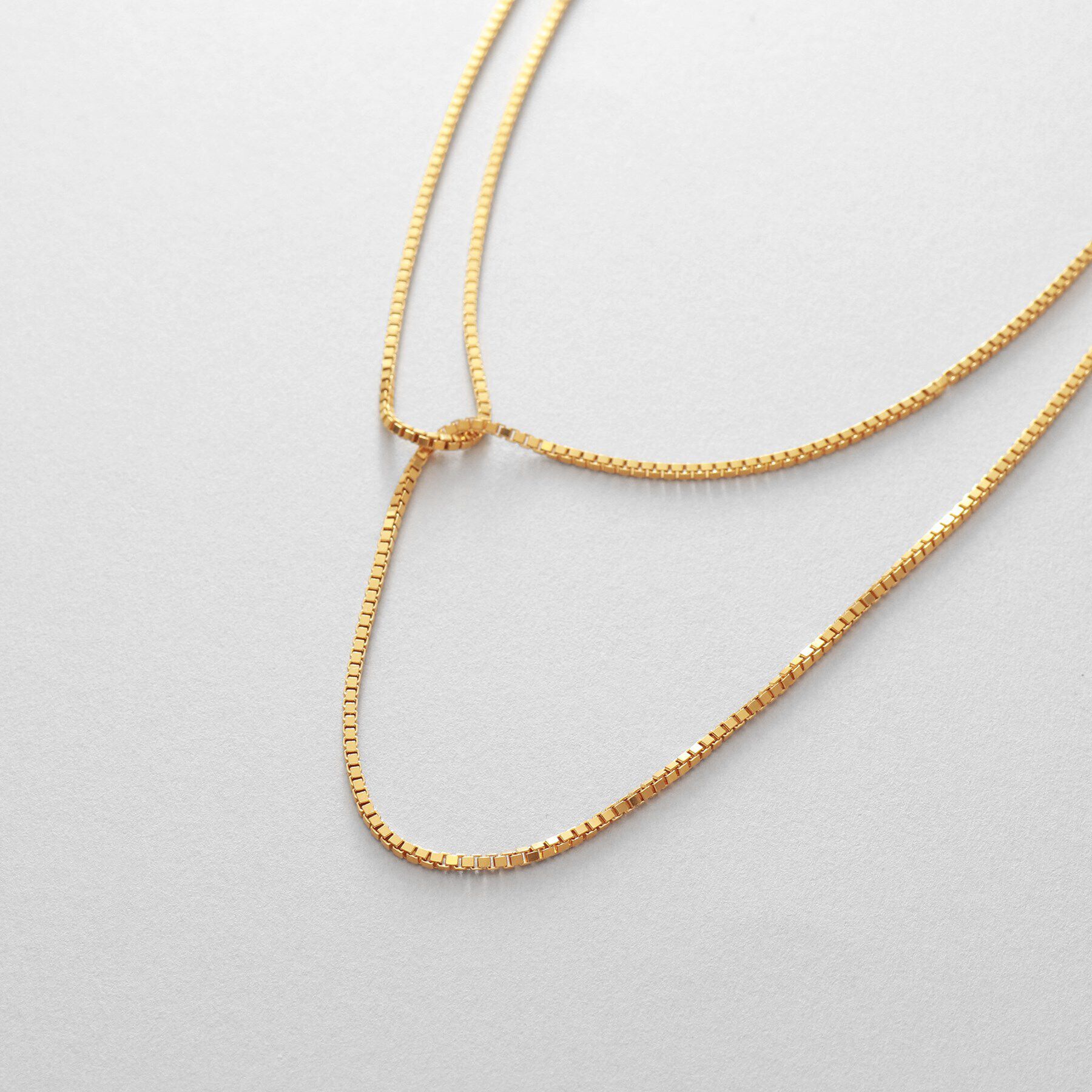 COCOSHNIK ONKITSCH「シルバー ベネチアン クロスネックレス GP」|ネックレス|