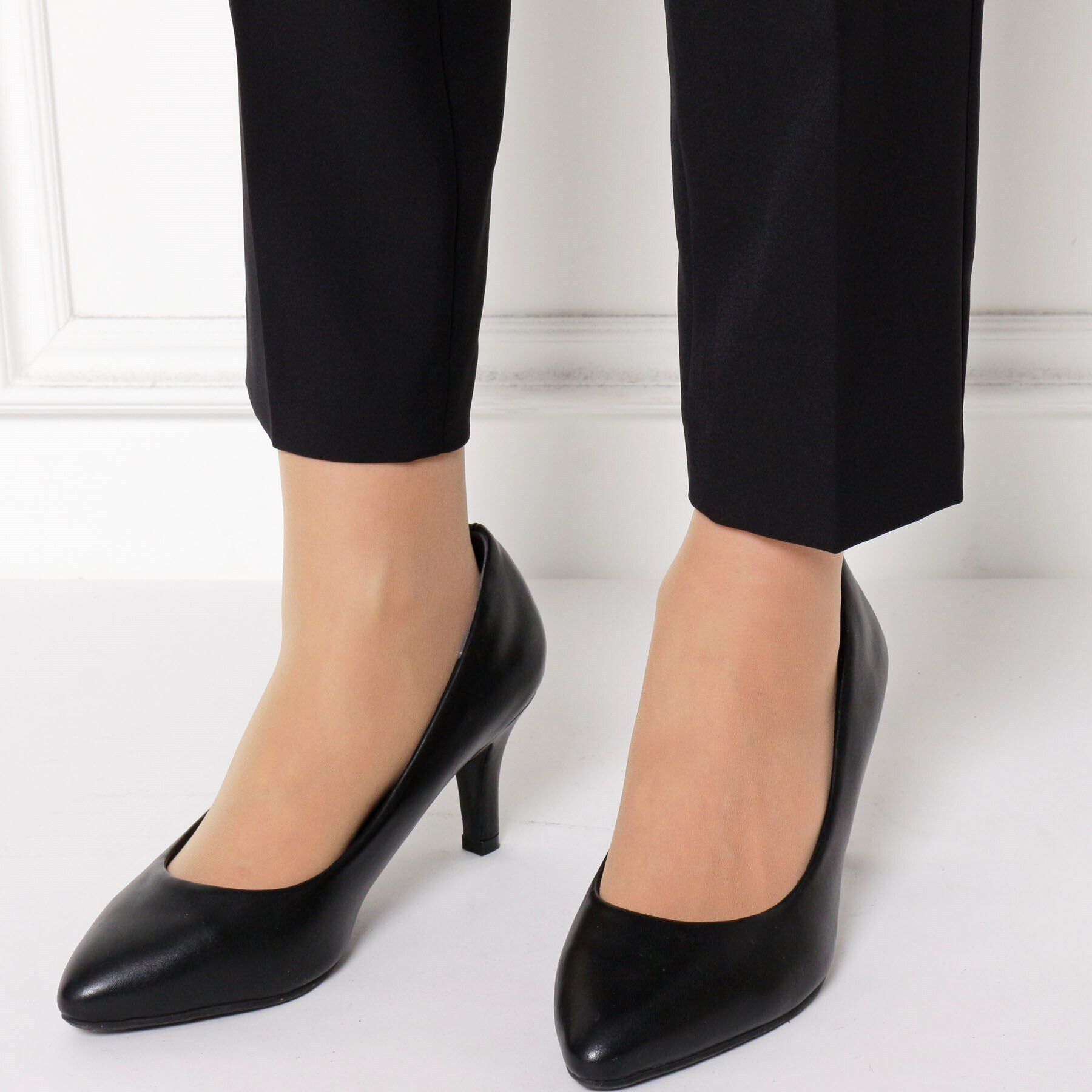 SHOO･LA･RUE「【S-5L/洗濯機可/2WAYストレッチ】ダブルクロスセンタープレステーパード」|その他|