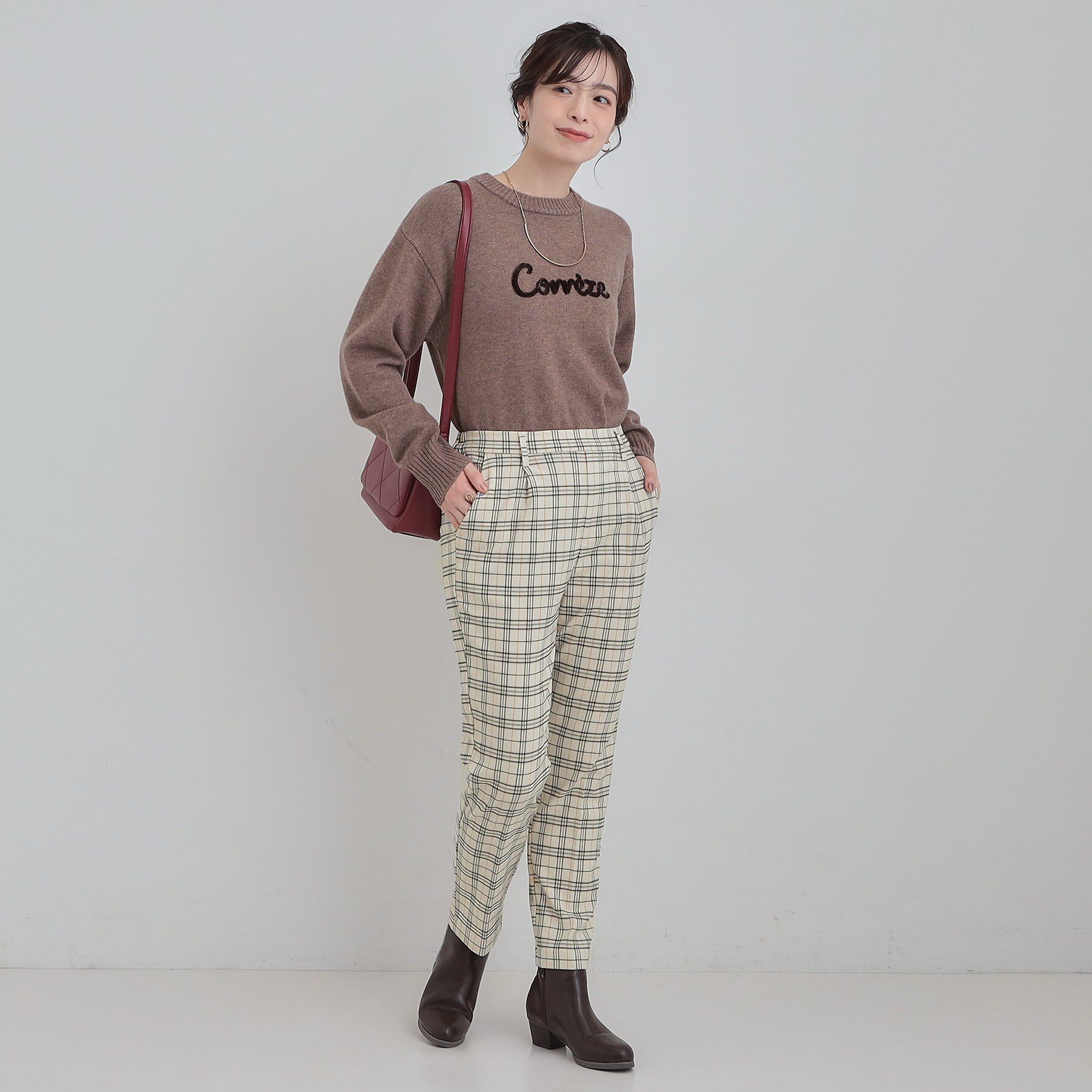 SHOO･LA･RUE「あったか裏起毛テーパードパンツ」|その他|