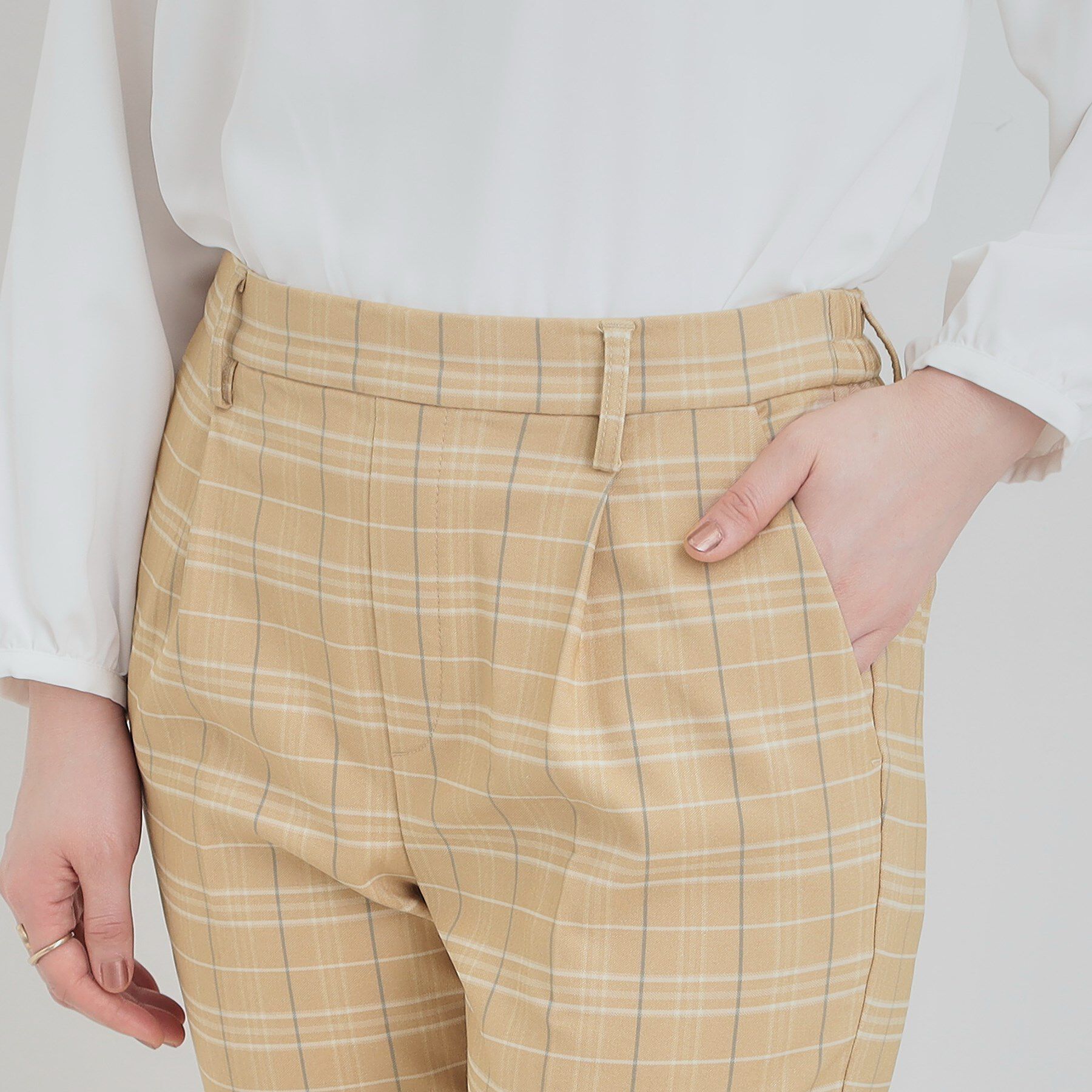 SHOO･LA･RUE「あったか裏起毛テーパードパンツ」|その他|