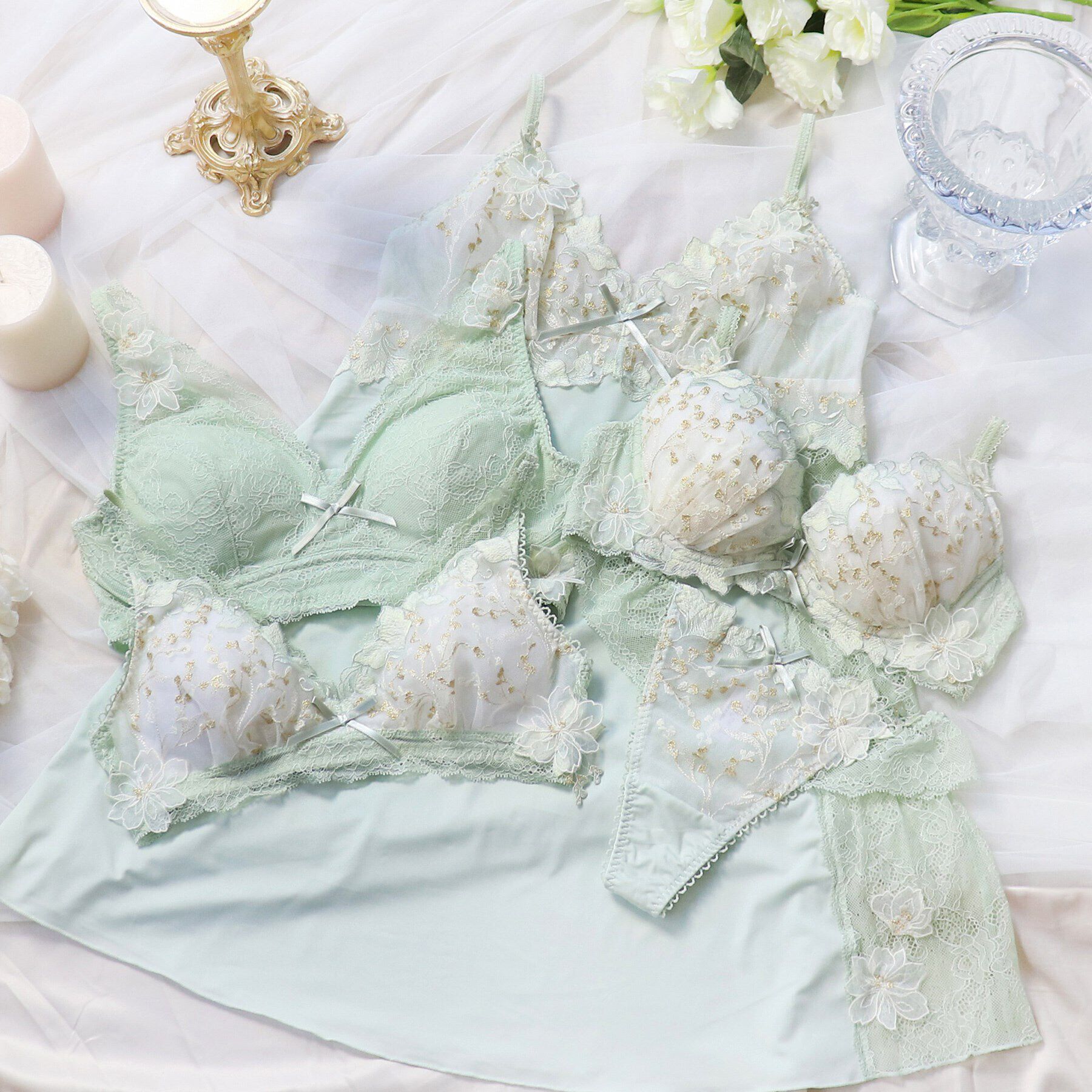 Risa Magli「ロマーヌ スリップ」|キャミソール|