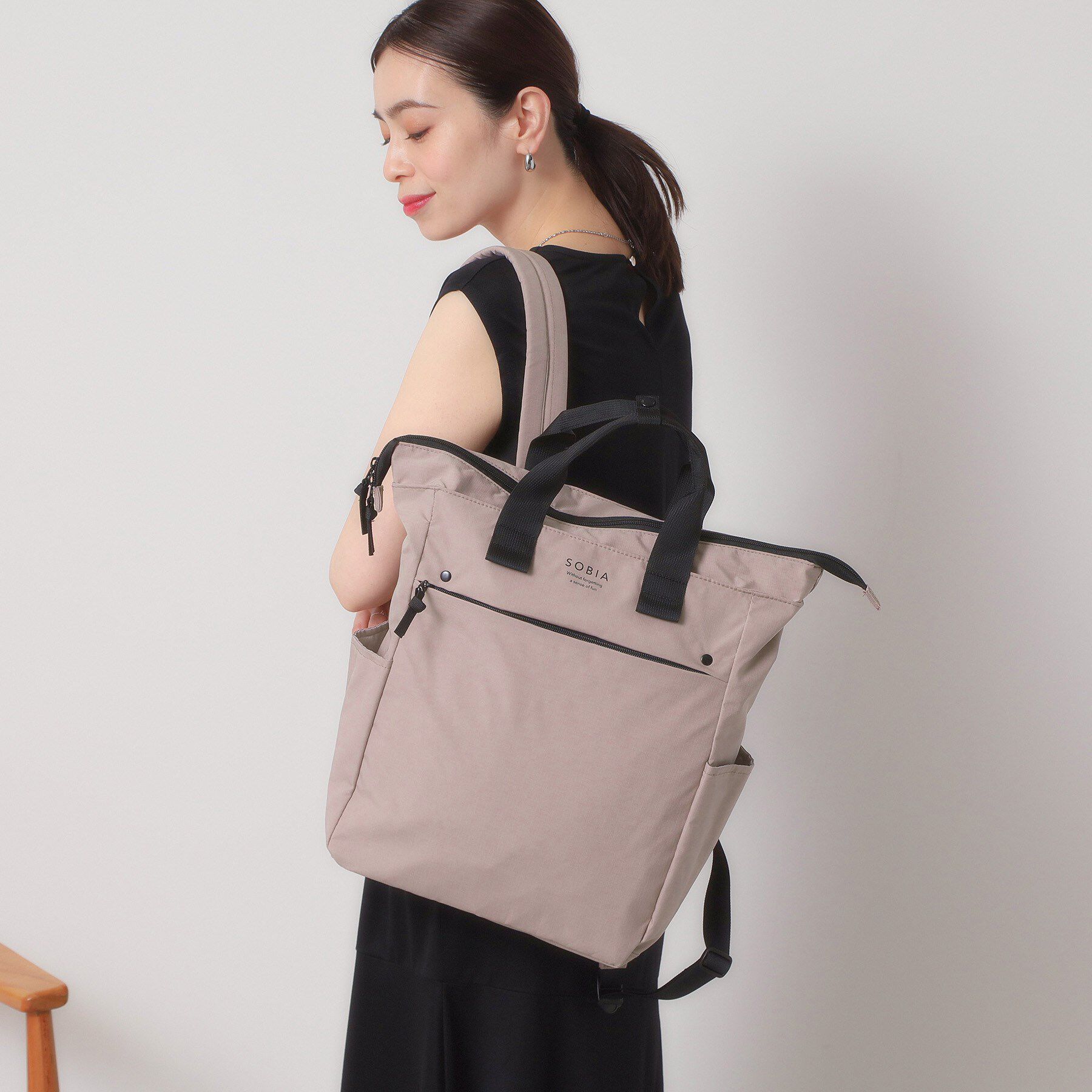 ITS&rsquo;DEMO「【撥水／A4対応】リップストップ10ポケットリュック」|リュック|