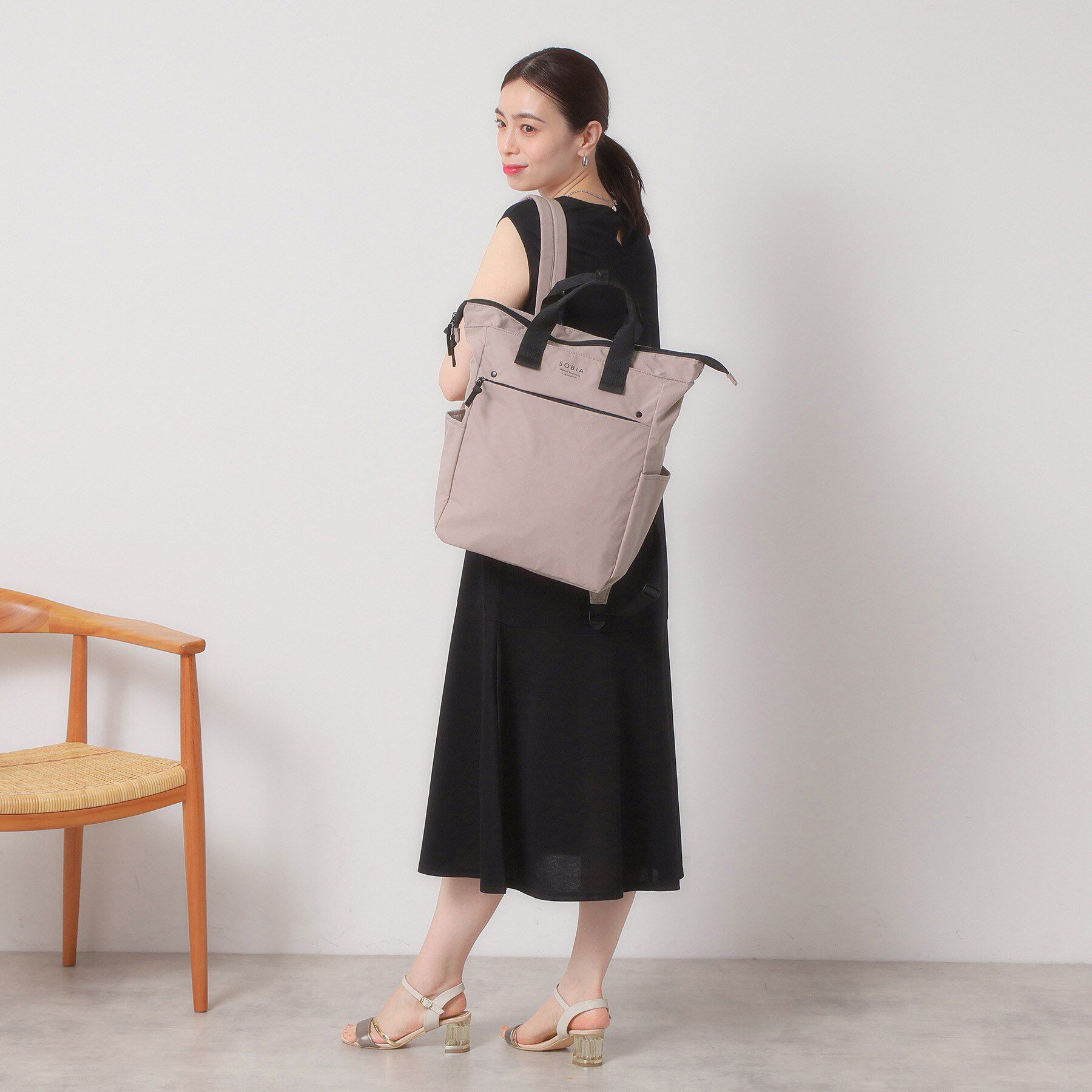 ITS&rsquo;DEMO「【撥水／A4対応】リップストップ10ポケットリュック」|リュック|