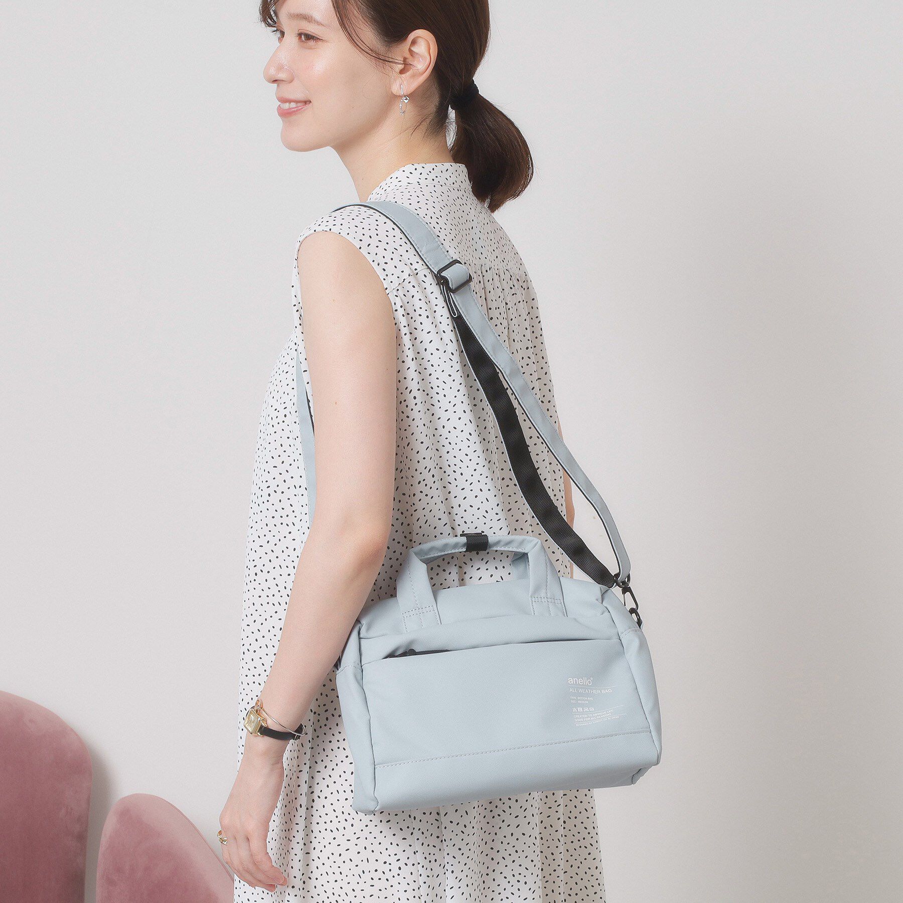 ITS&rsquo;DEMO「＜anello＞耐水2wayミニショルダー」|ショルダー・メッセンジャー|