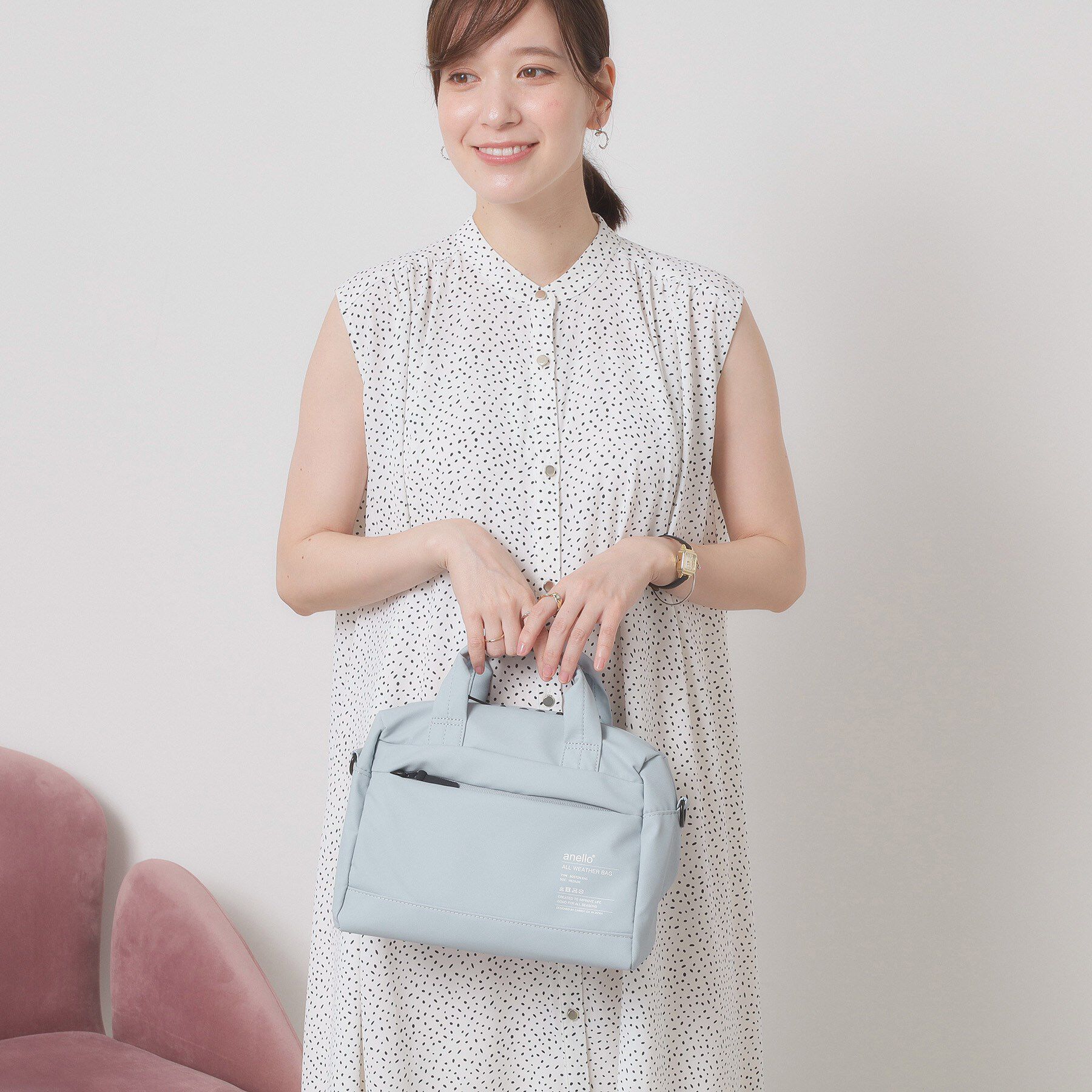 ITS&rsquo;DEMO「＜anello＞耐水2wayミニショルダー」|ショルダー・メッセンジャー|