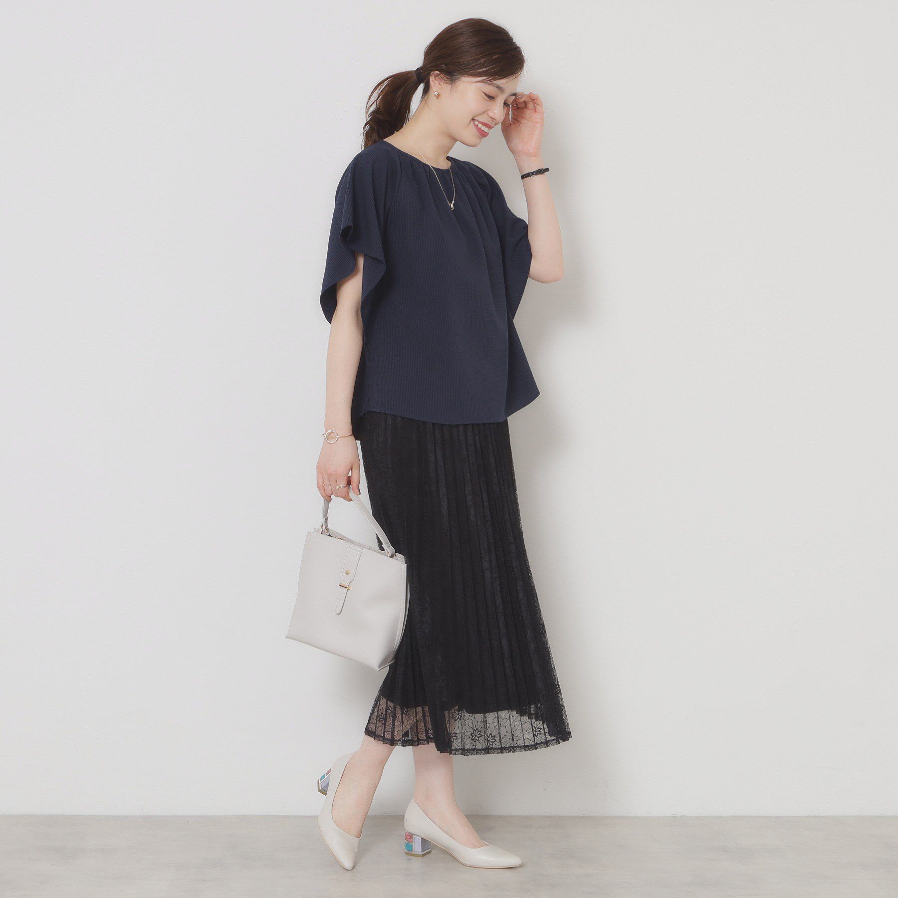 ITS&rsquo;DEMO「【清涼感／手洗い可】サッカーストライプブラウス」|シャツ・ブラウス|