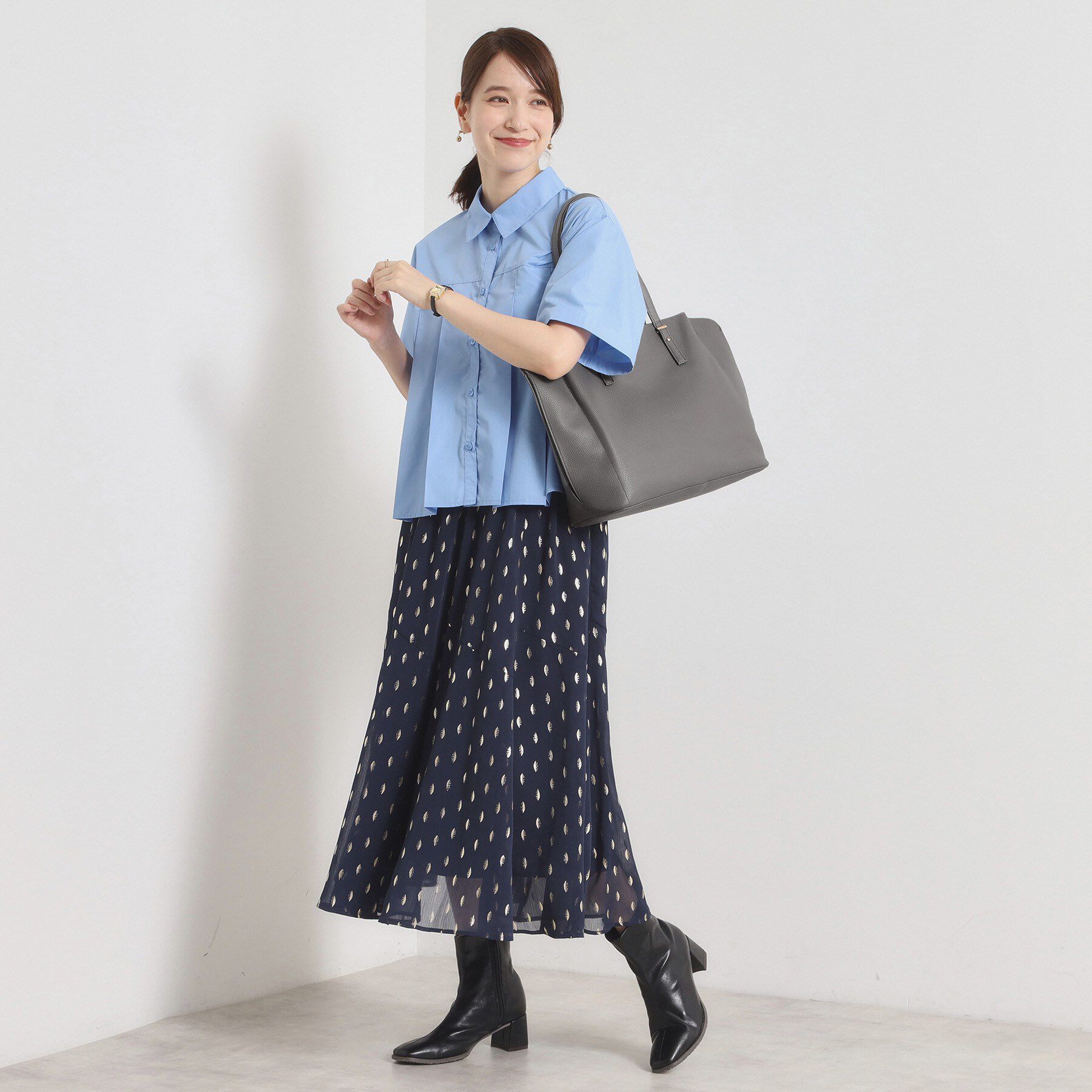 ITS&rsquo;DEMO「＜かるバッグ＞横型A4トート【通勤／PC対応】」|トートバッグ|