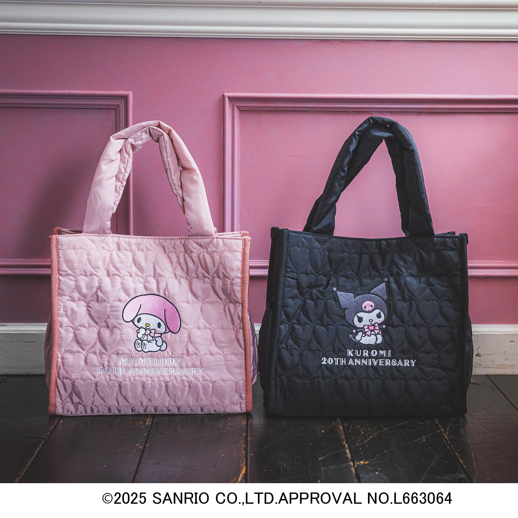 ITS&rsquo;DEMO「＜マイメロディ・クロミ&times;イッツデモ＞コラボトート」|トートバッグ|