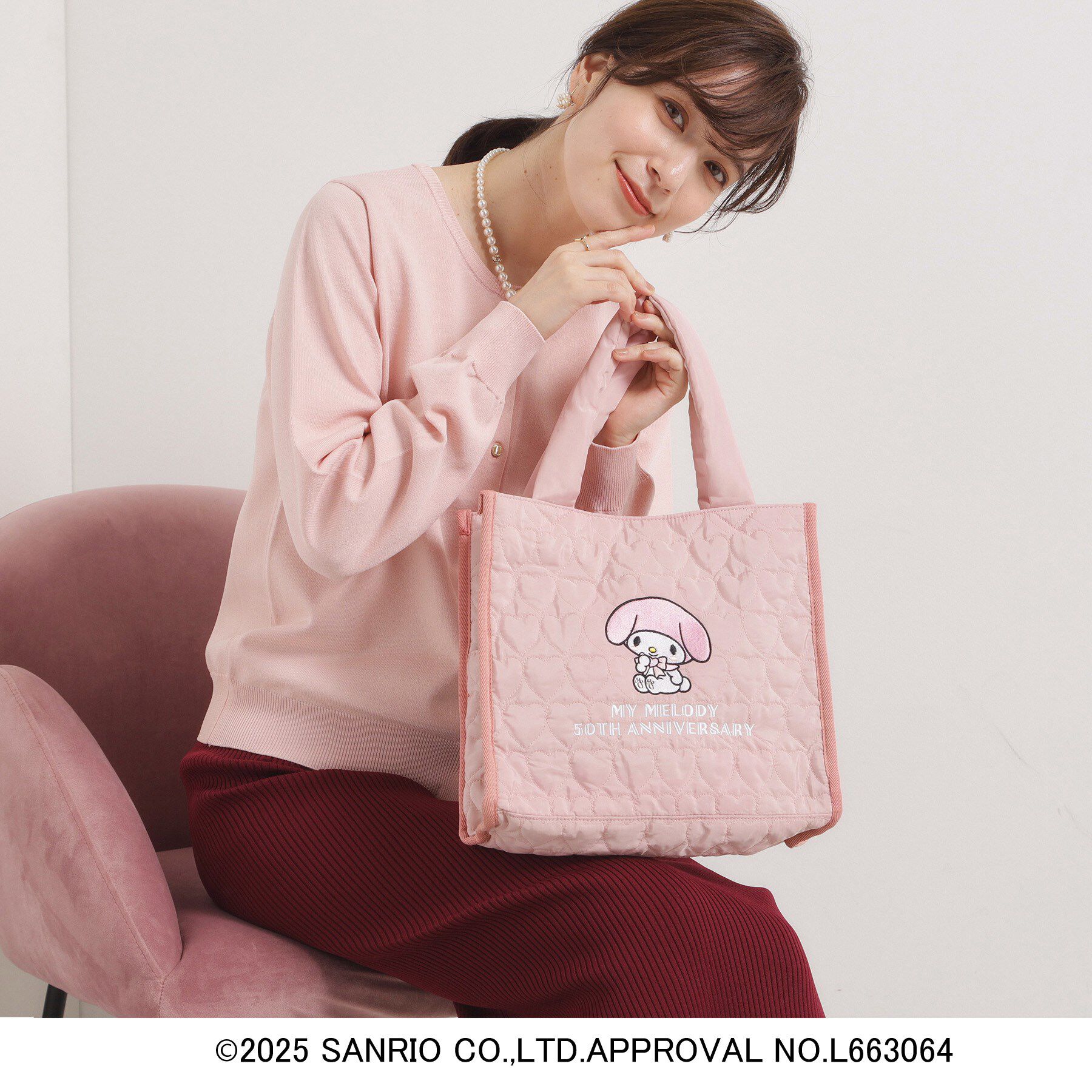 ITS&rsquo;DEMO「＜マイメロディ・クロミ&times;イッツデモ＞コラボトート」|トートバッグ|