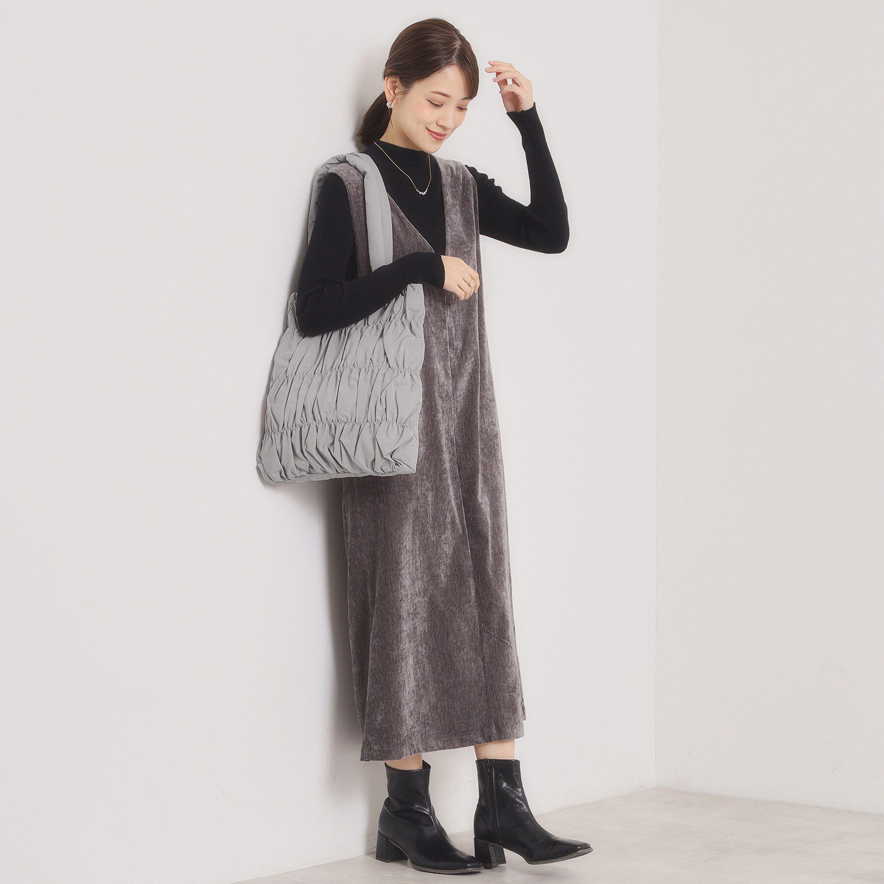 ITS&rsquo;DEMO「【A4対応】ギャザートート」|トートバッグ|