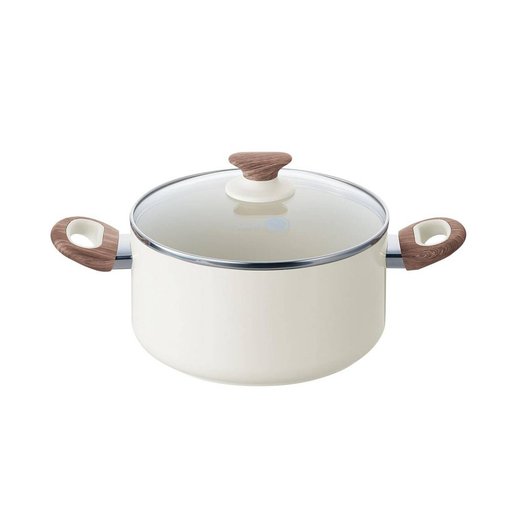 212 KITCHEN STORE「ウッドビー キャセロール 20cm 蓋付き ＜GreenPan グリーンパン＞」|食器・キッチングッズ|ホワイト(879)