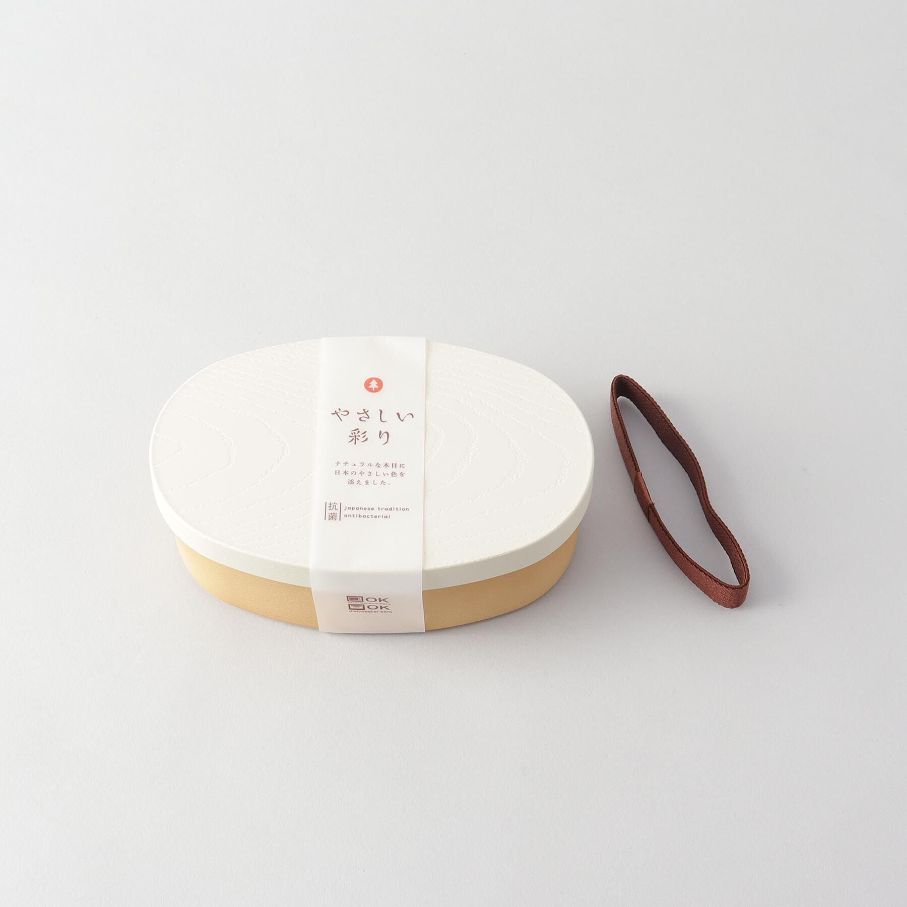 212 KITCHEN STORE「やさしい彩 抗菌小判弁当 乳白色」|食器・キッチングッズ|