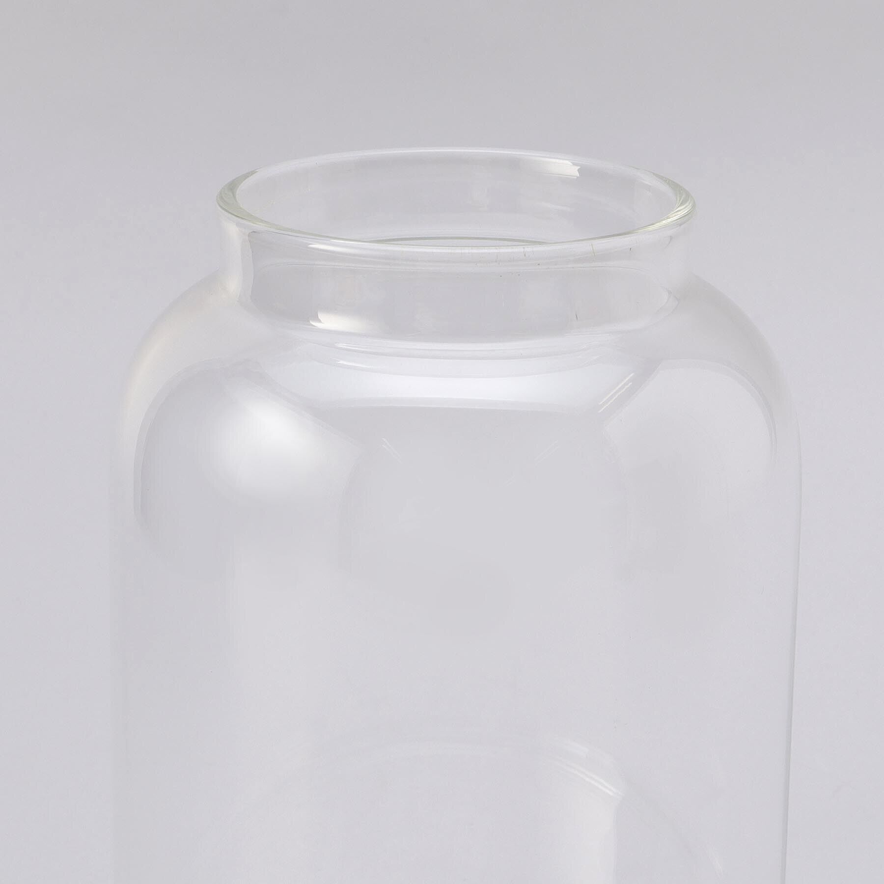 212 KITCHEN STORE「アカシア 耐熱ガラスキャニスター ラウンド Ｍ」|食器・キッチングッズ|