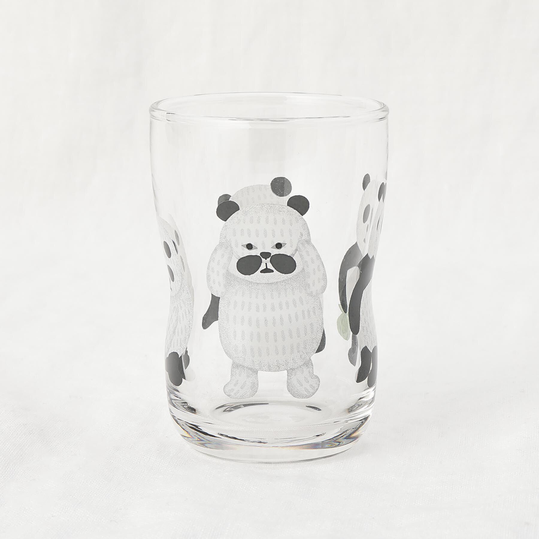 212 KITCHEN STORE「つよいこグラスS＆Mセットパンダ銭湯」|グラス・マグカップ|