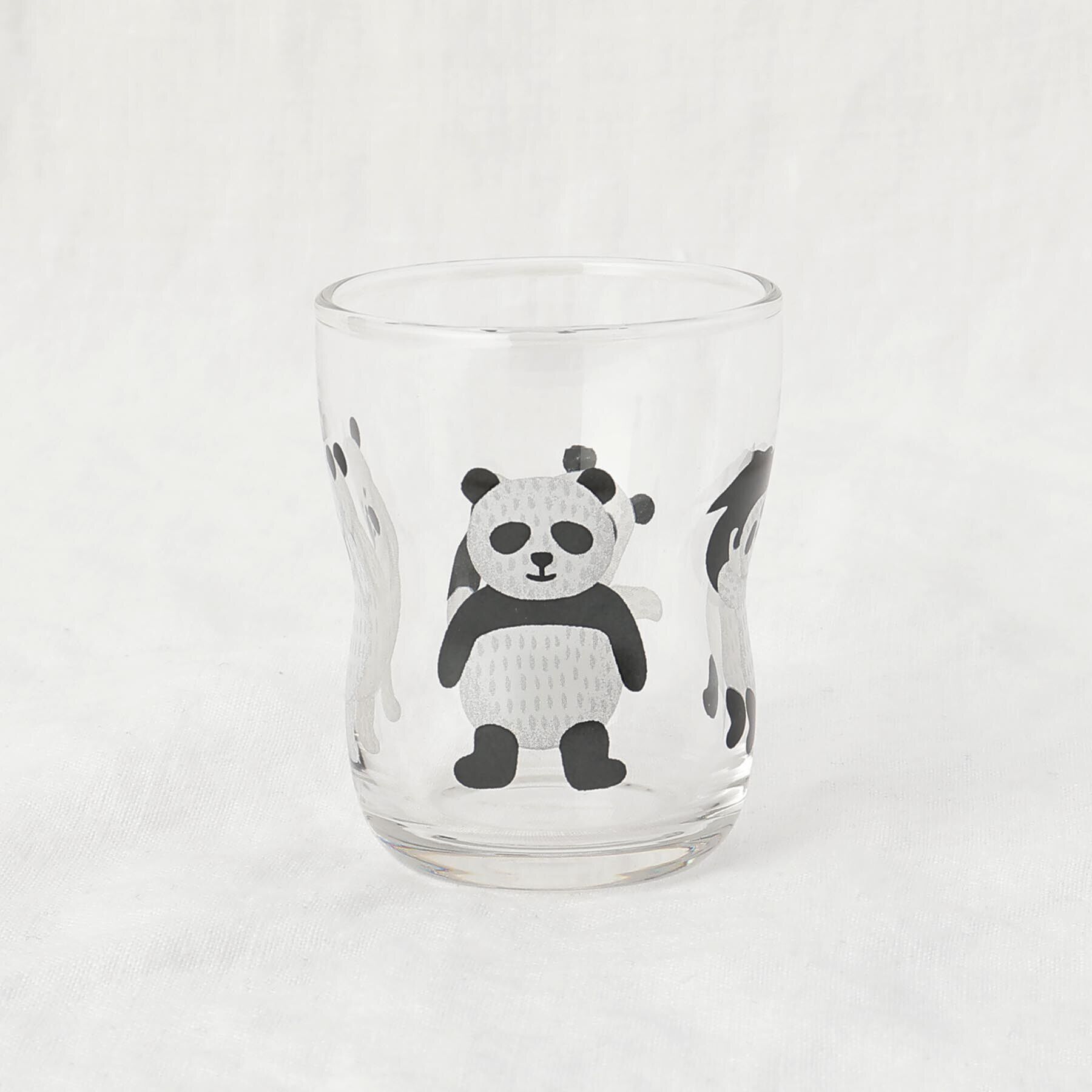 212 KITCHEN STORE「つよいこグラスS＆Mセットパンダ銭湯」|グラス・マグカップ|