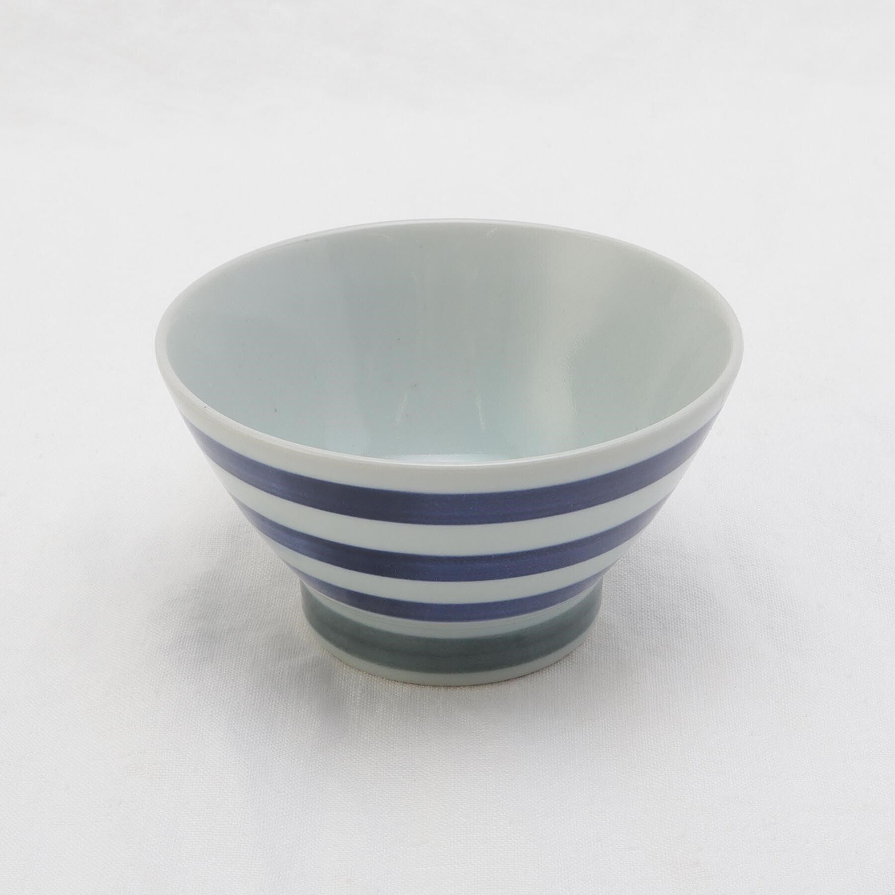 212 KITCHEN STORE「波佐見 くらわんか碗青ボーダー 手ぬぐい付」|食器・キッチングッズ|その他