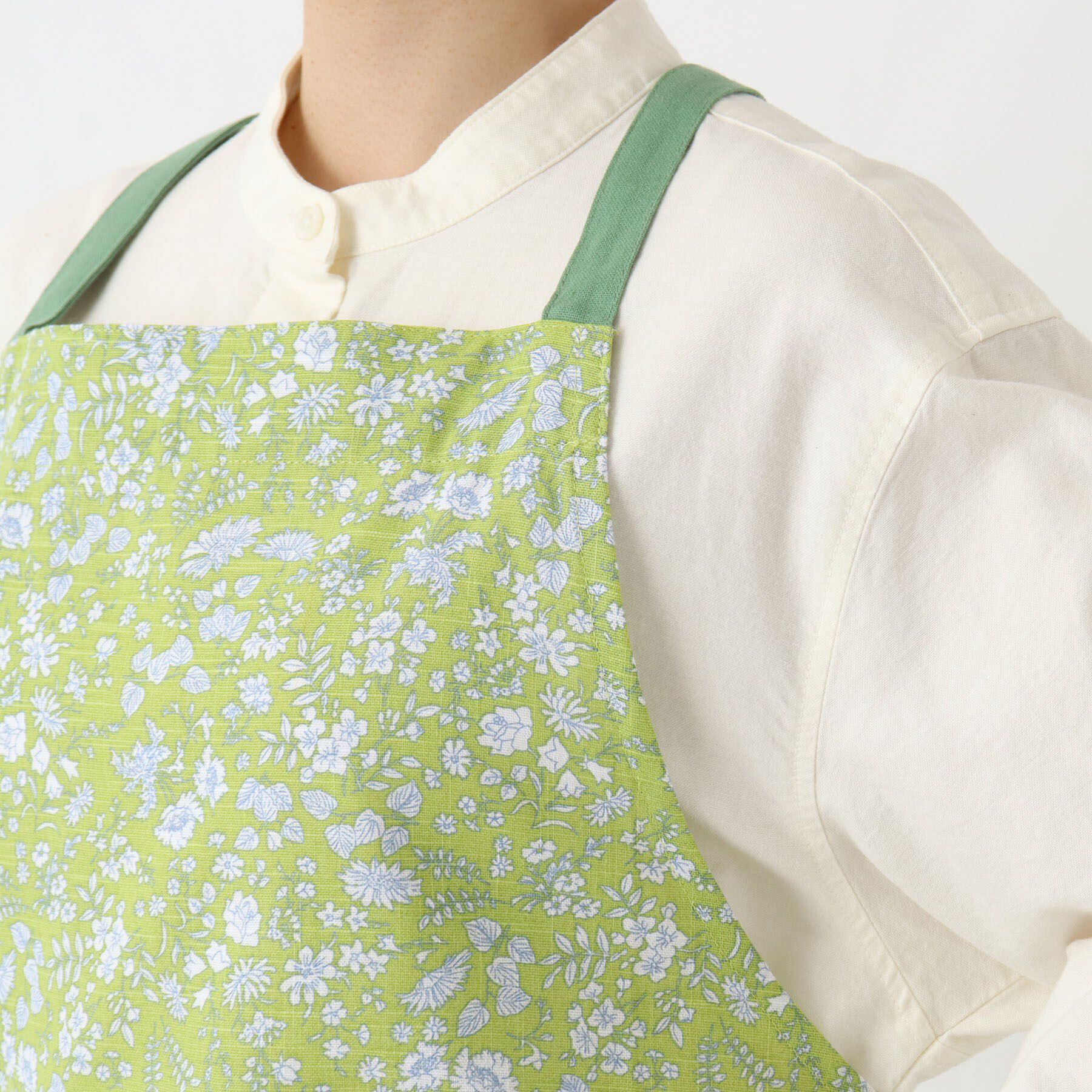 212 KITCHEN STORE「フローラルリーフエプロン GR」|食器・キッチングッズ|