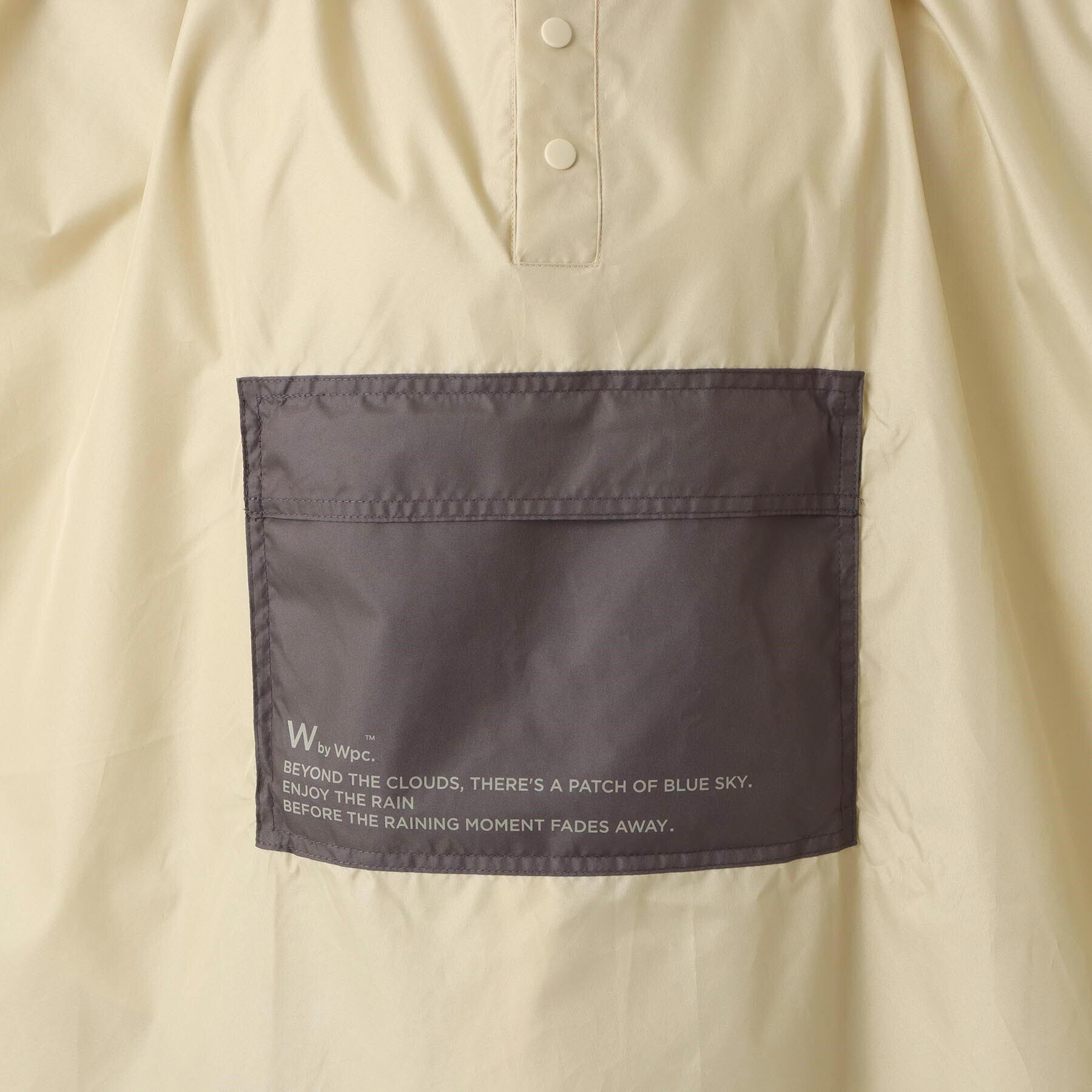 212 KITCHEN STORE「Wpc. パッカブルポンチョバイカラーユニセックス BE」|その他|