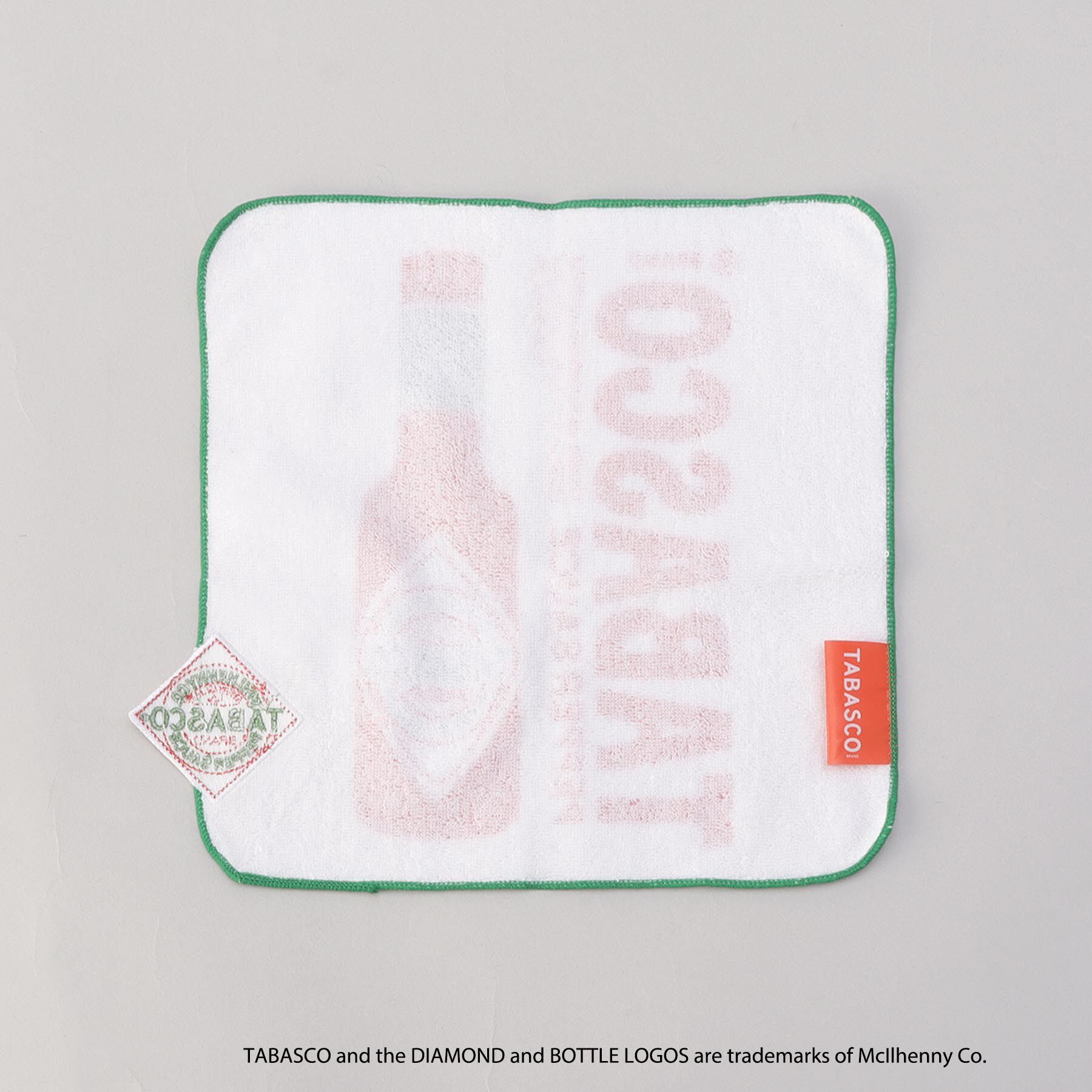 212 KITCHEN STORE「ワッペン付きミニタオル IV ＜TABASCO(R) タバスコ＞」|ハンカチ|